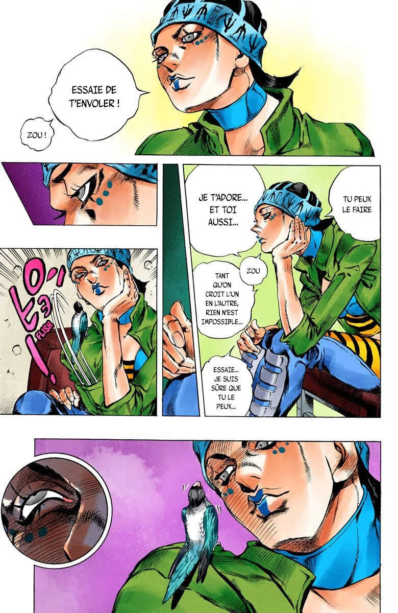 JoJo no Kimyou na Bouken: Part 6 - Stone Ocean Color-ban Chapitre 5: Jolyne Cujoh, matricule FE40536 Partie 2 - Page 10