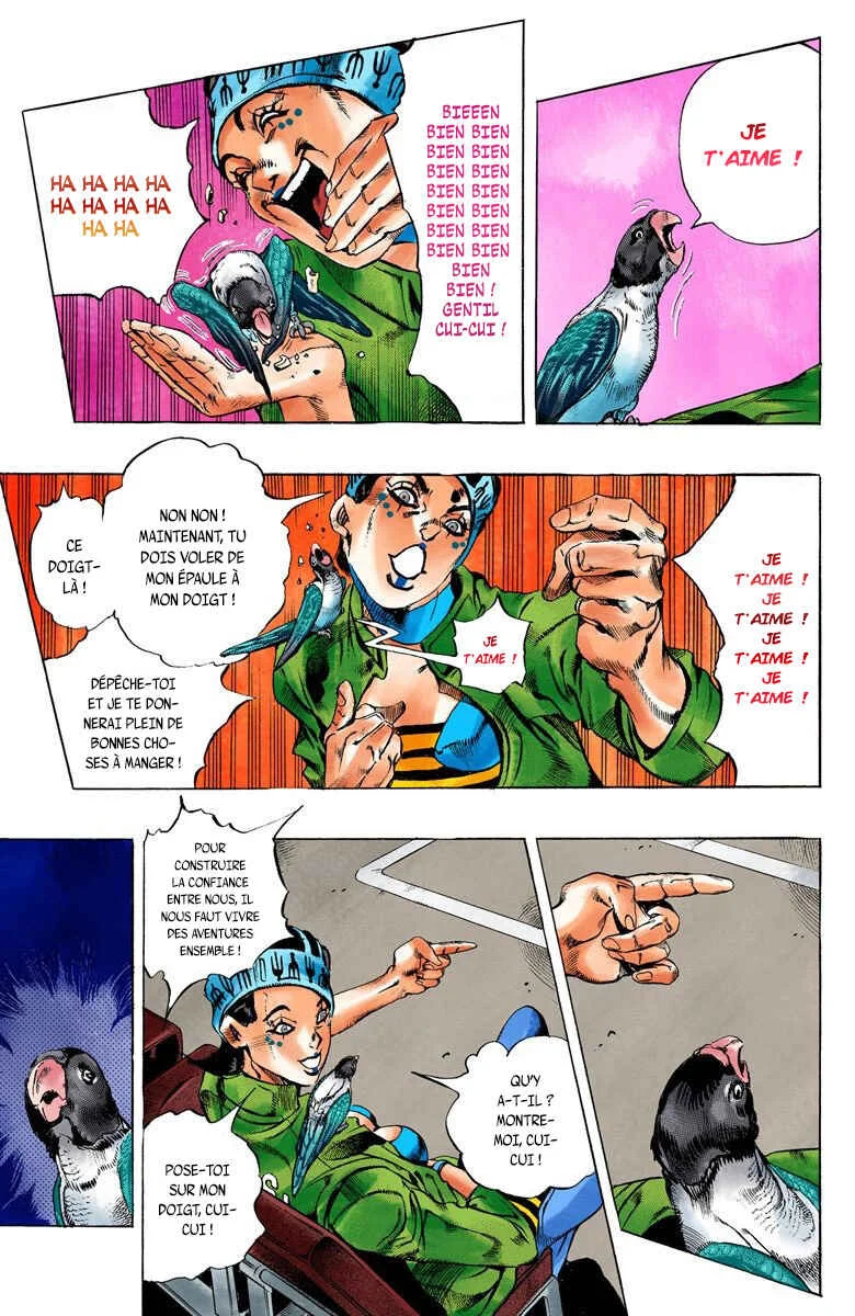 JoJo no Kimyou na Bouken: Part 6 - Stone Ocean Color-ban Chapitre 5: Jolyne Cujoh, matricule FE40536 Partie 2 - Page 12