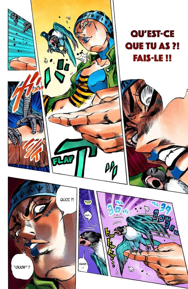 JoJo no Kimyou na Bouken: Part 6 - Stone Ocean Color-ban Chapitre 5: Jolyne Cujoh, matricule FE40536 Partie 2 - Page 13