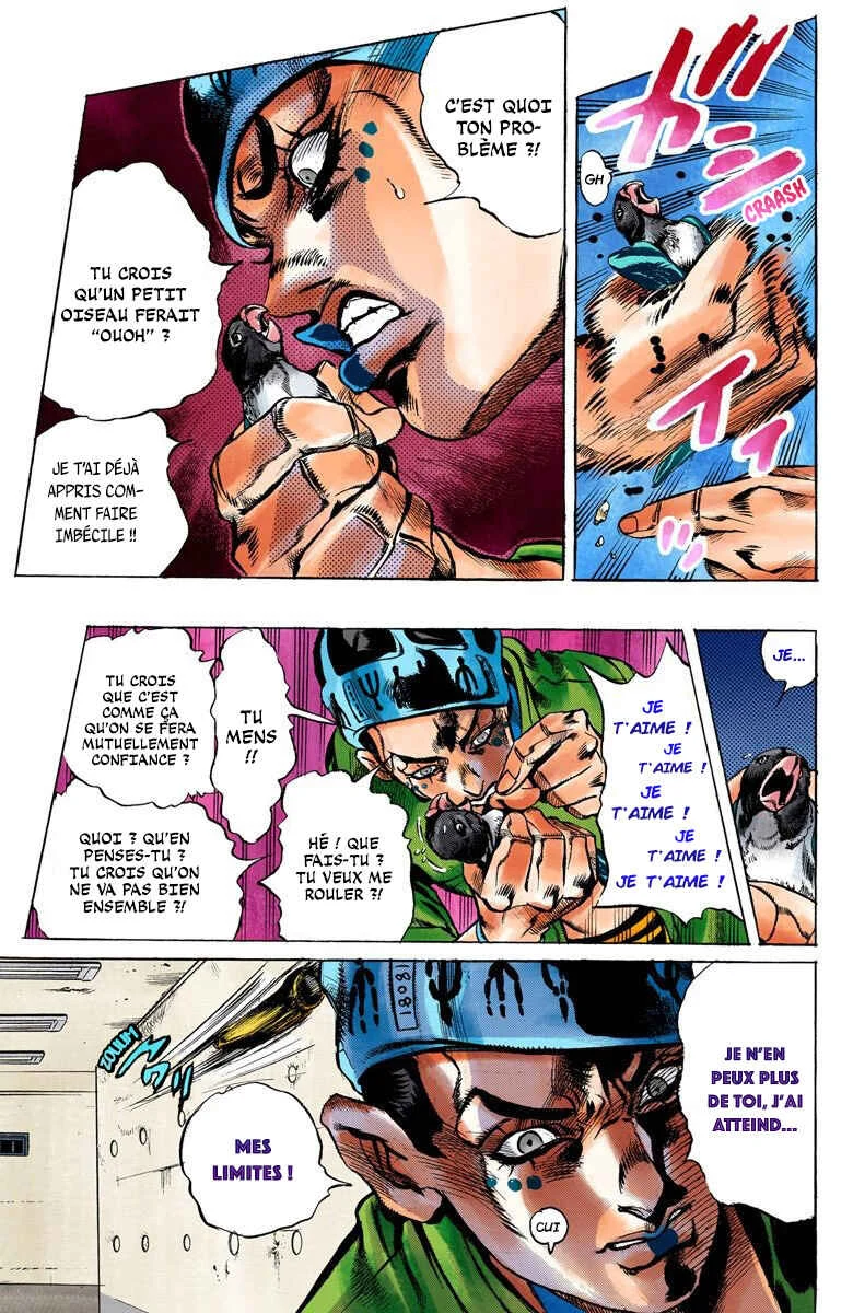 JoJo no Kimyou na Bouken: Part 6 - Stone Ocean Color-ban Chapitre 5: Jolyne Cujoh, matricule FE40536 Partie 2 - Page 14