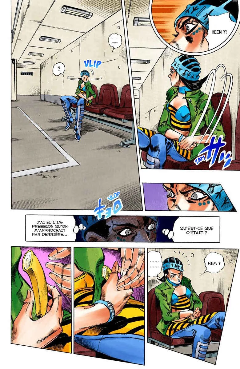 JoJo no Kimyou na Bouken: Part 6 - Stone Ocean Color-ban Chapitre 5: Jolyne Cujoh, matricule FE40536 Partie 2 - Page 15