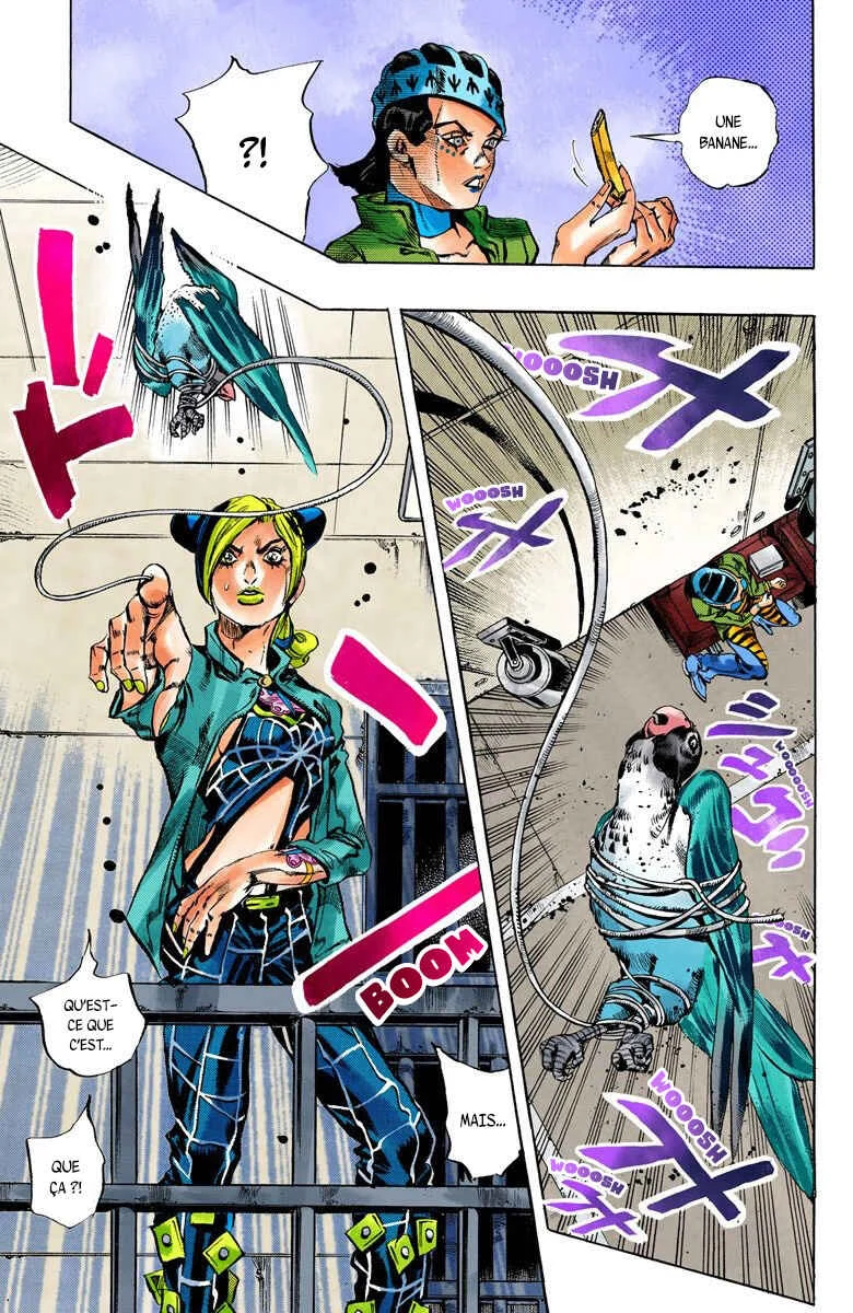 JoJo no Kimyou na Bouken: Part 6 - Stone Ocean Color-ban Chapitre 5: Jolyne Cujoh, matricule FE40536 Partie 2 - Page 16