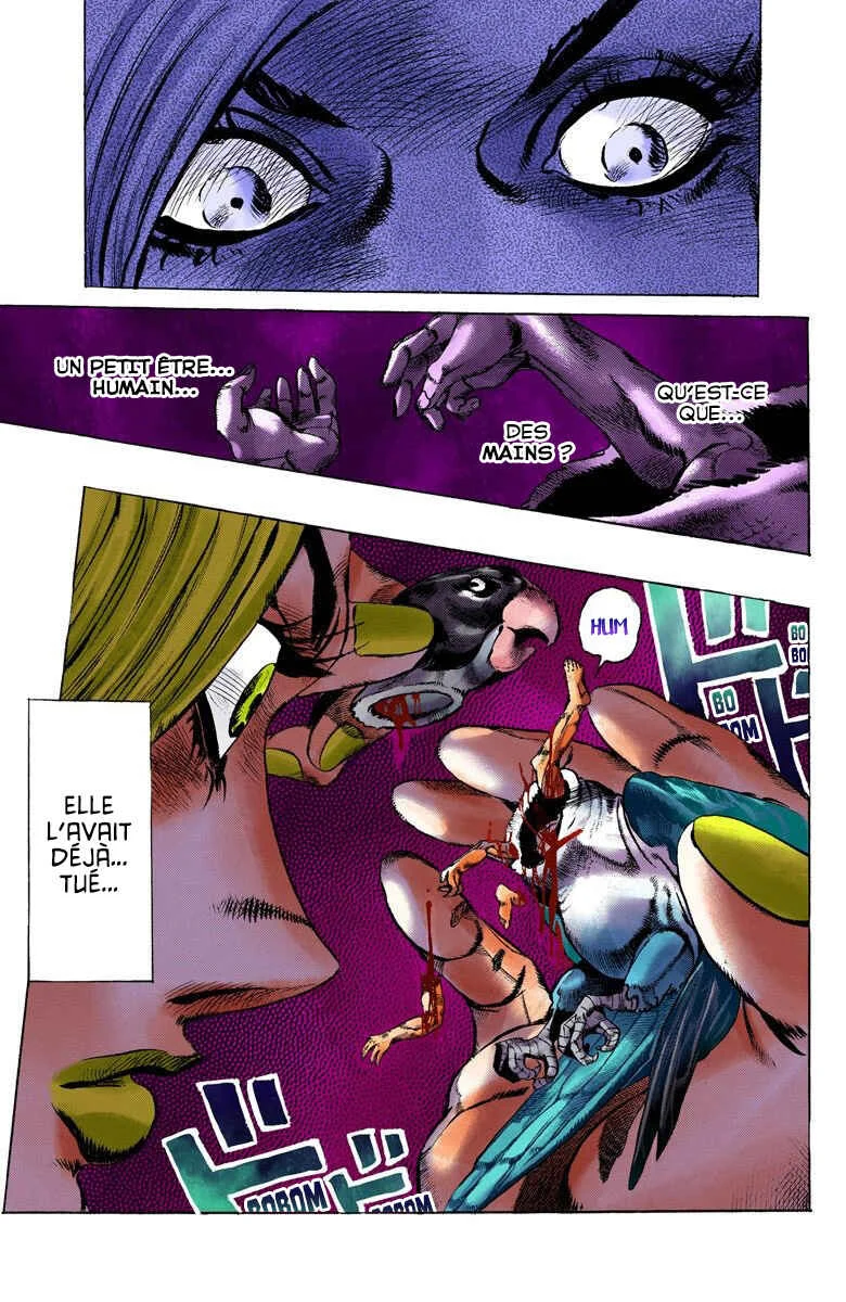 JoJo no Kimyou na Bouken: Part 6 - Stone Ocean Color-ban Chapitre 5: Jolyne Cujoh, matricule FE40536 Partie 2 - Page 18