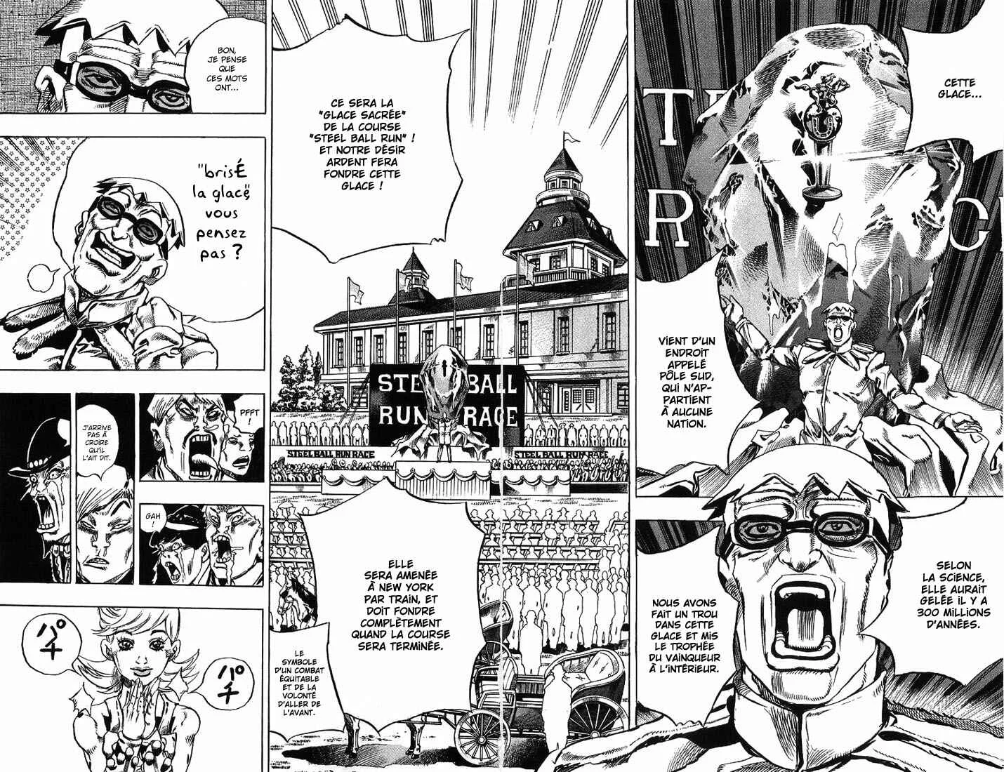 JoJo no Kimyou na Bouken: Part 7 - Steel Ball Run Chapitre 4: 25 septembre 1890, 7h06. Commence dans trois heures. - Page 18