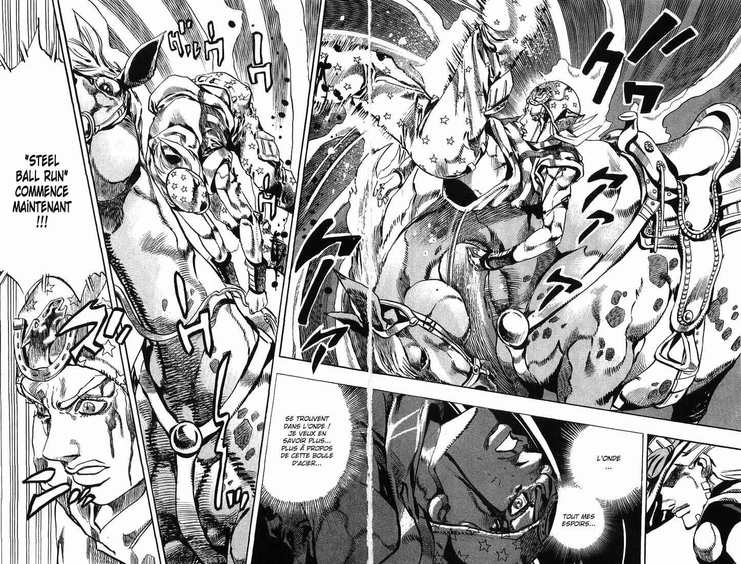 JoJo no Kimyou na Bouken: Part 7 - Steel Ball Run Chapitre 4: 25 septembre 1890, 7h06. Commence dans trois heures. - Page 25
