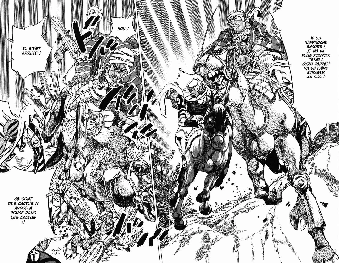 JoJo no Kimyou na Bouken: Part 7 - Steel Ball Run Chapitre 5: 1st. STAGE 15,000 metres - Page 18
