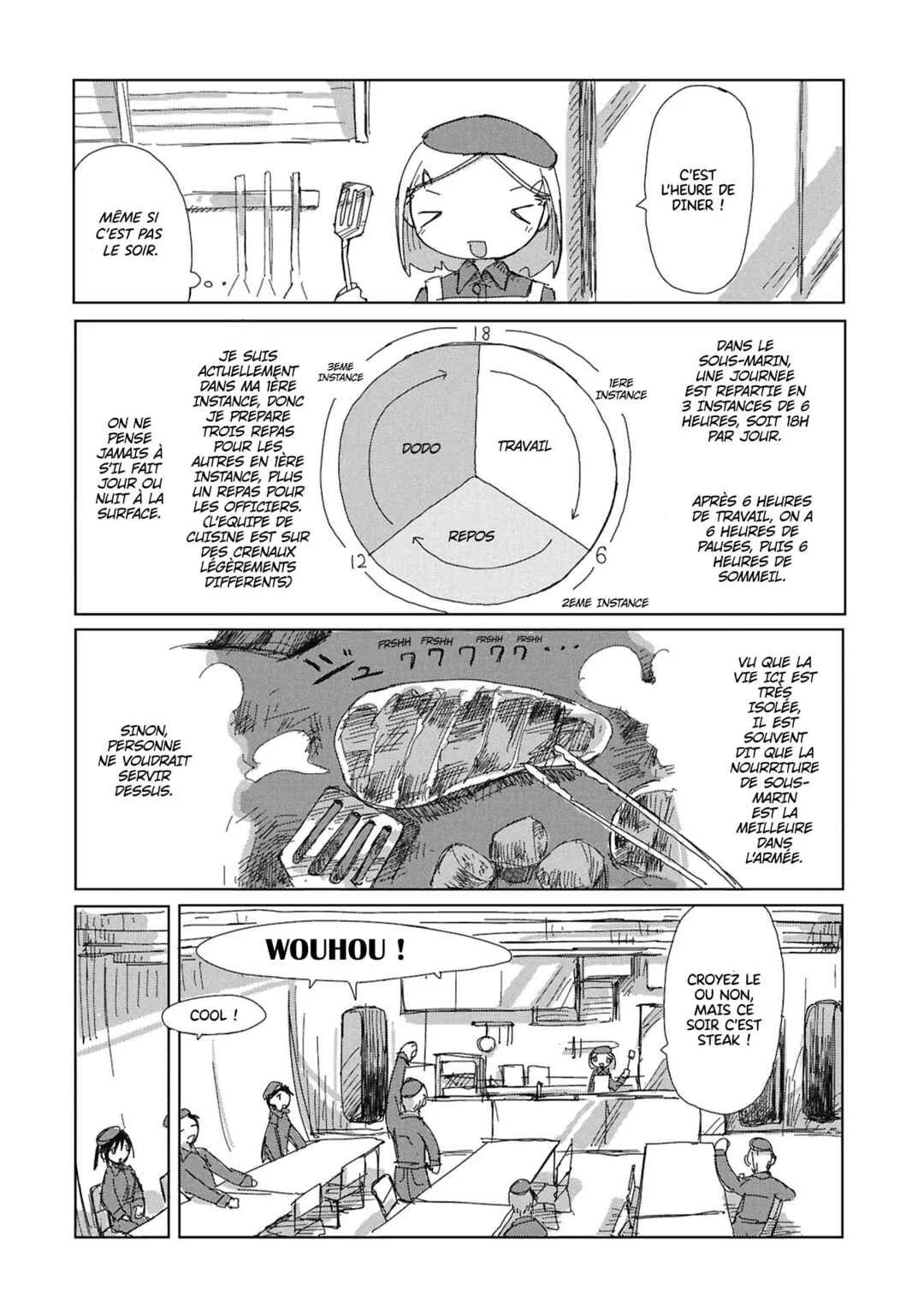 Kaisou Toshi Danpenshuu Chapitre 1: Le sous-marin nucléaire - Page 7