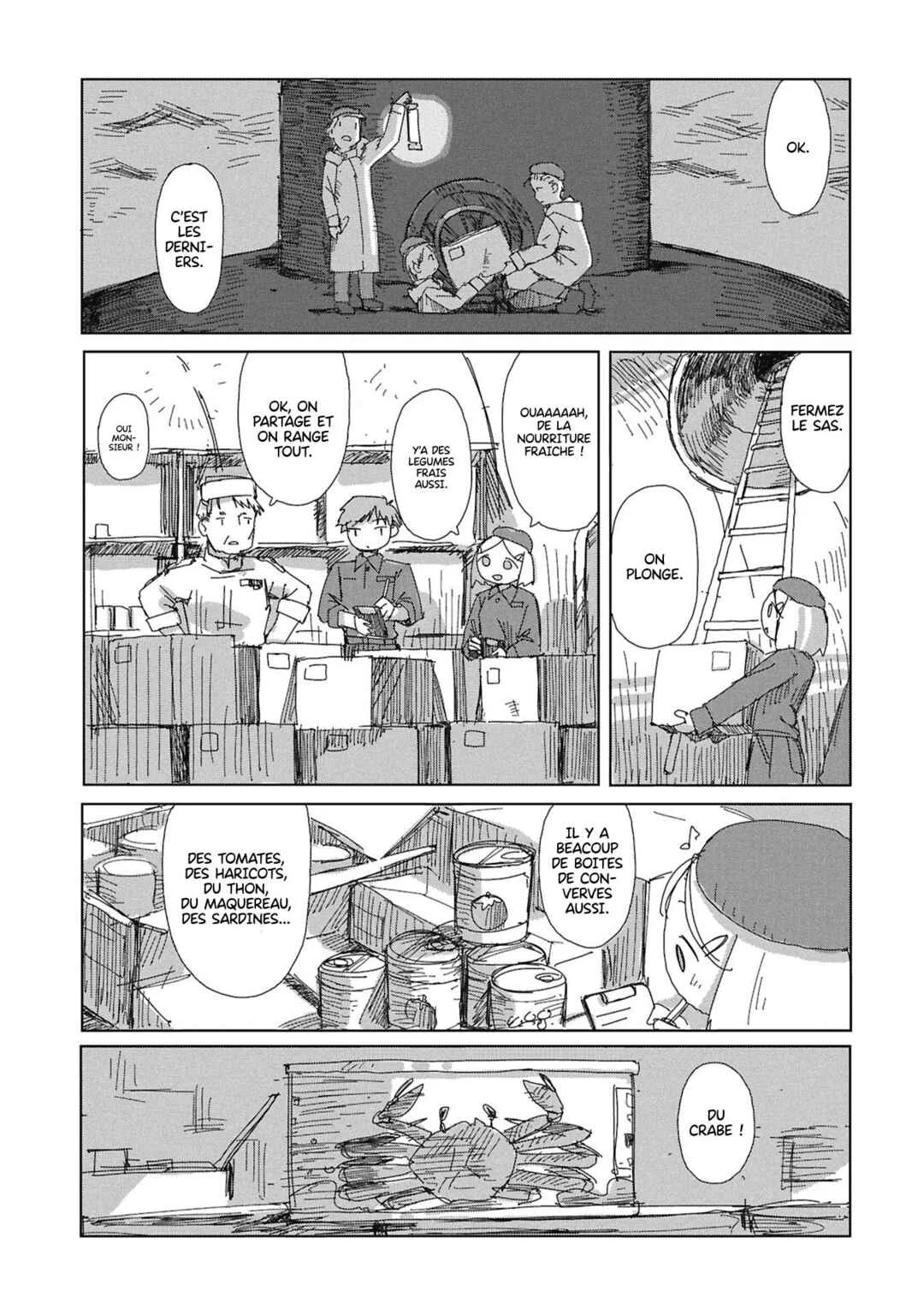 Kaisou Toshi Danpenshuu Chapitre 1: Le sous-marin nucléaire - Page 10