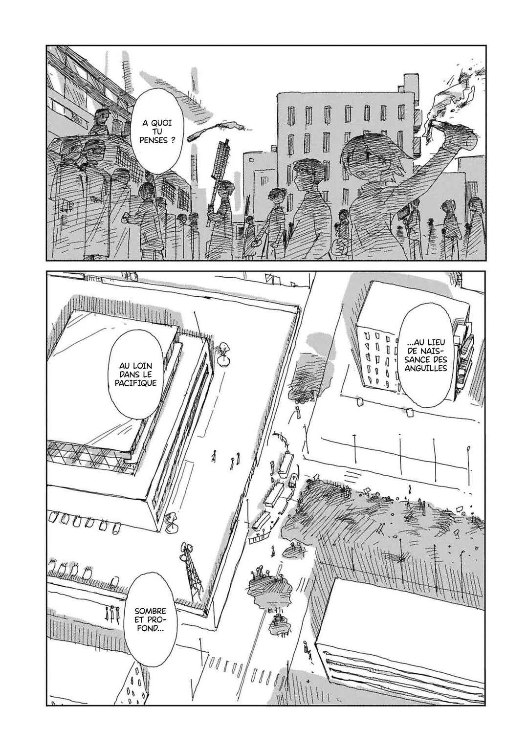 Kaisou Toshi Danpenshuu Chapitre 2: Télépathie - Page 1