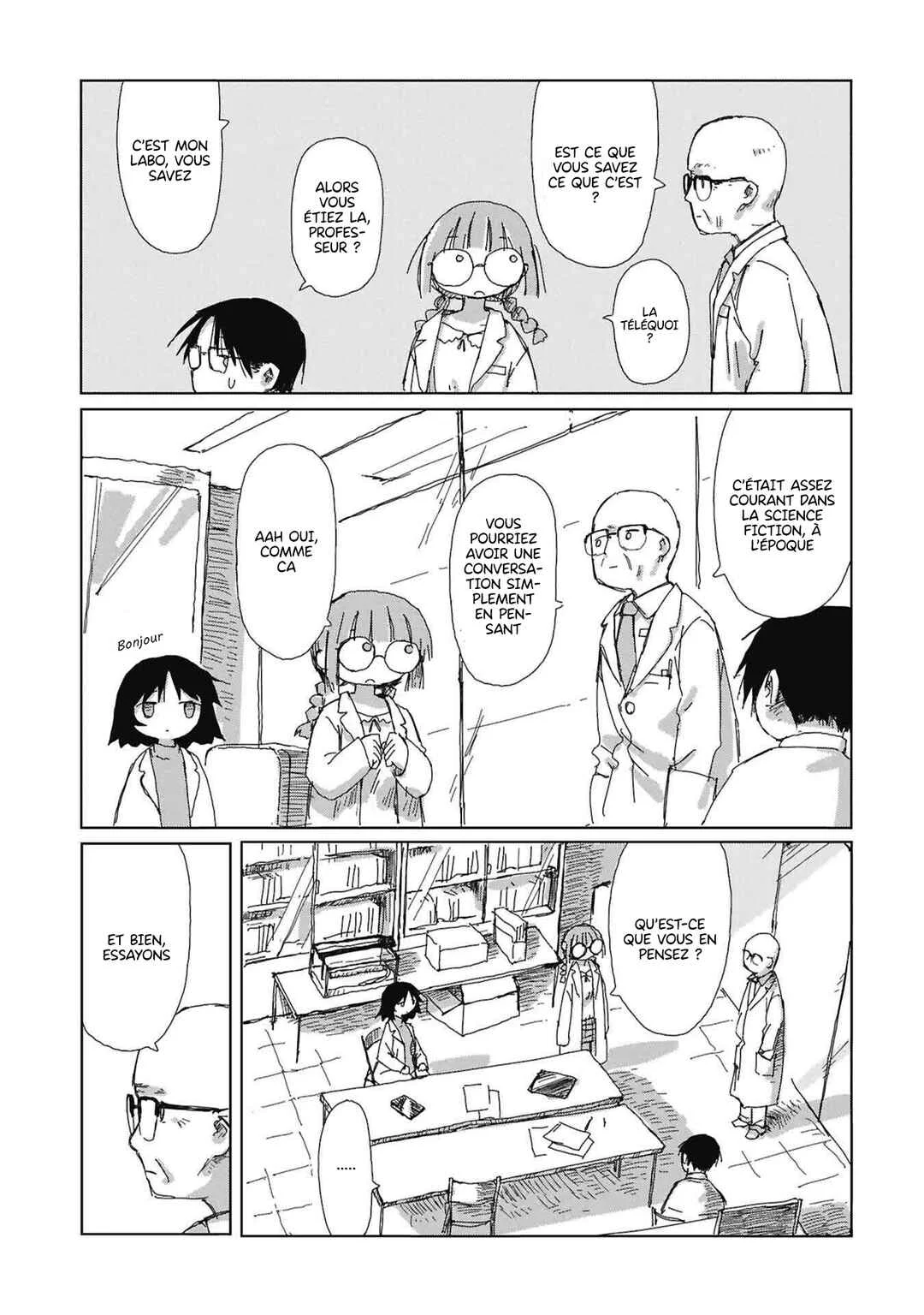 Kaisou Toshi Danpenshuu Chapitre 2: Télépathie - Page 12