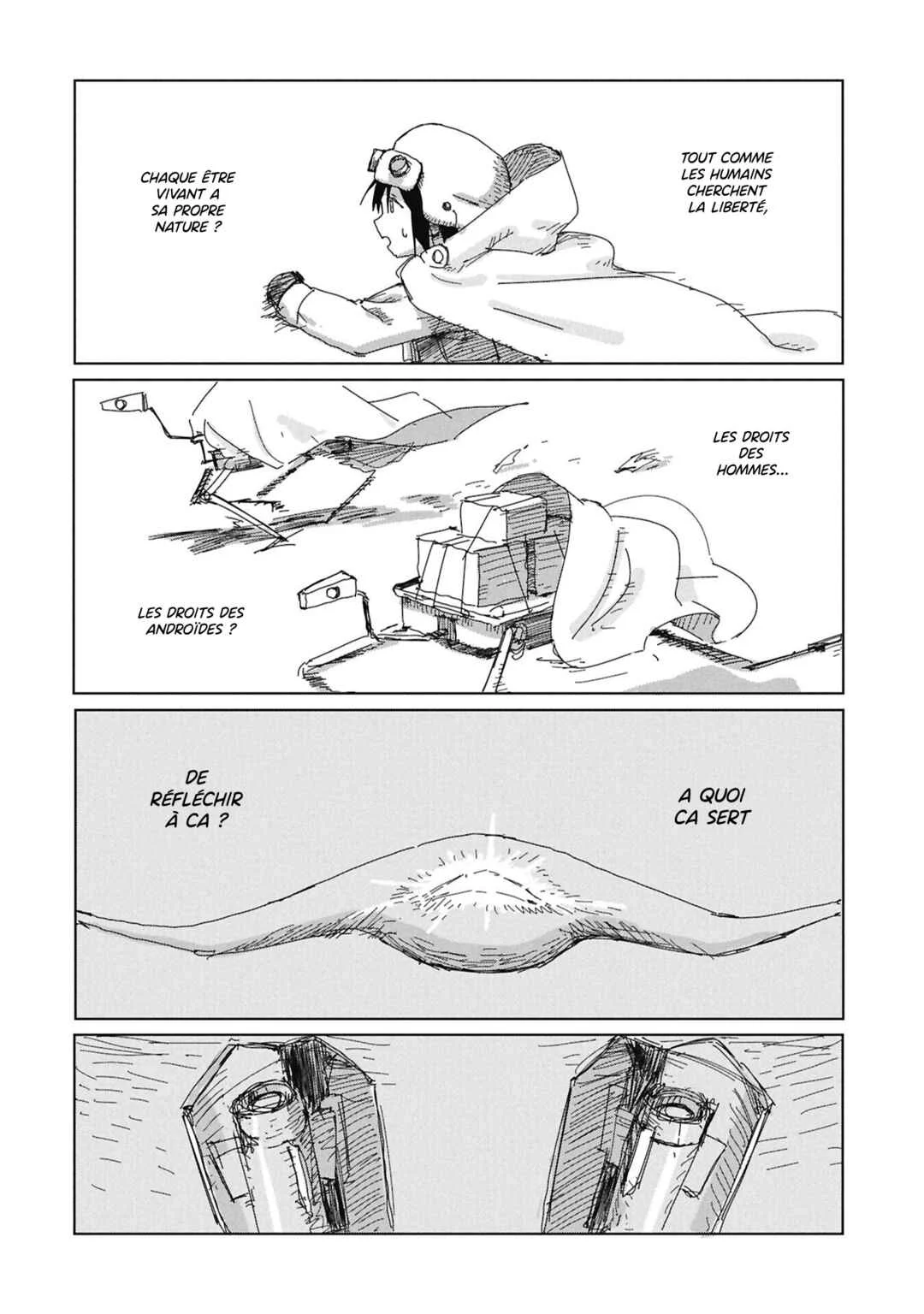Kaisou Toshi Danpenshuu Chapitre 3: A propos des droit de tout - Page 24
