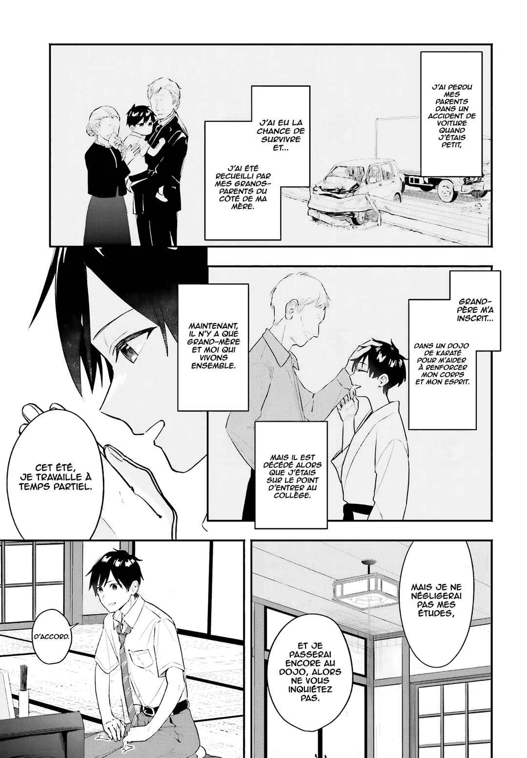 Kaji Daikou no Arubaito wo Hajimetara Gakuen Ichi no Bishoujo no Kazoku ni Kiniirarechaimashita. Chapitre 1 - Page 10