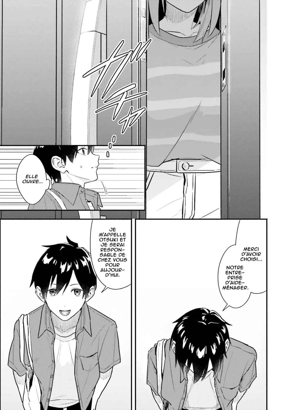 Kaji Daikou no Arubaito wo Hajimetara Gakuen Ichi no Bishoujo no Kazoku ni Kiniirarechaimashita. Chapitre 1 - Page 18