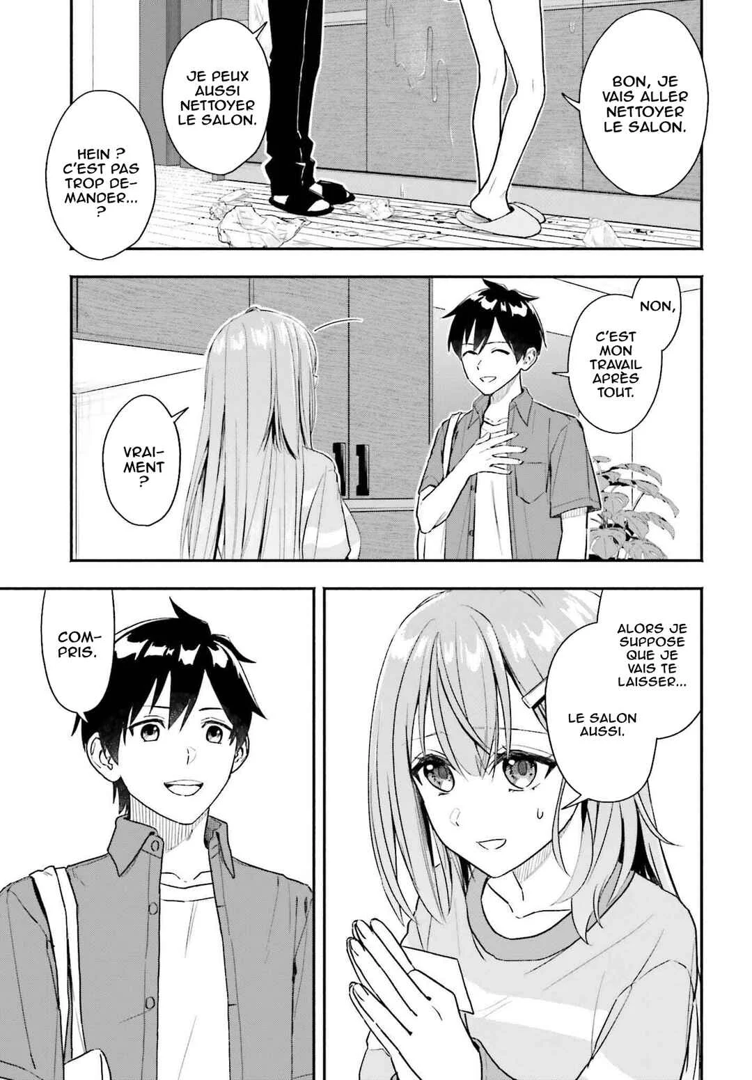 Kaji Daikou no Arubaito wo Hajimetara Gakuen Ichi no Bishoujo no Kazoku ni Kiniirarechaimashita. Chapitre 1 - Page 30