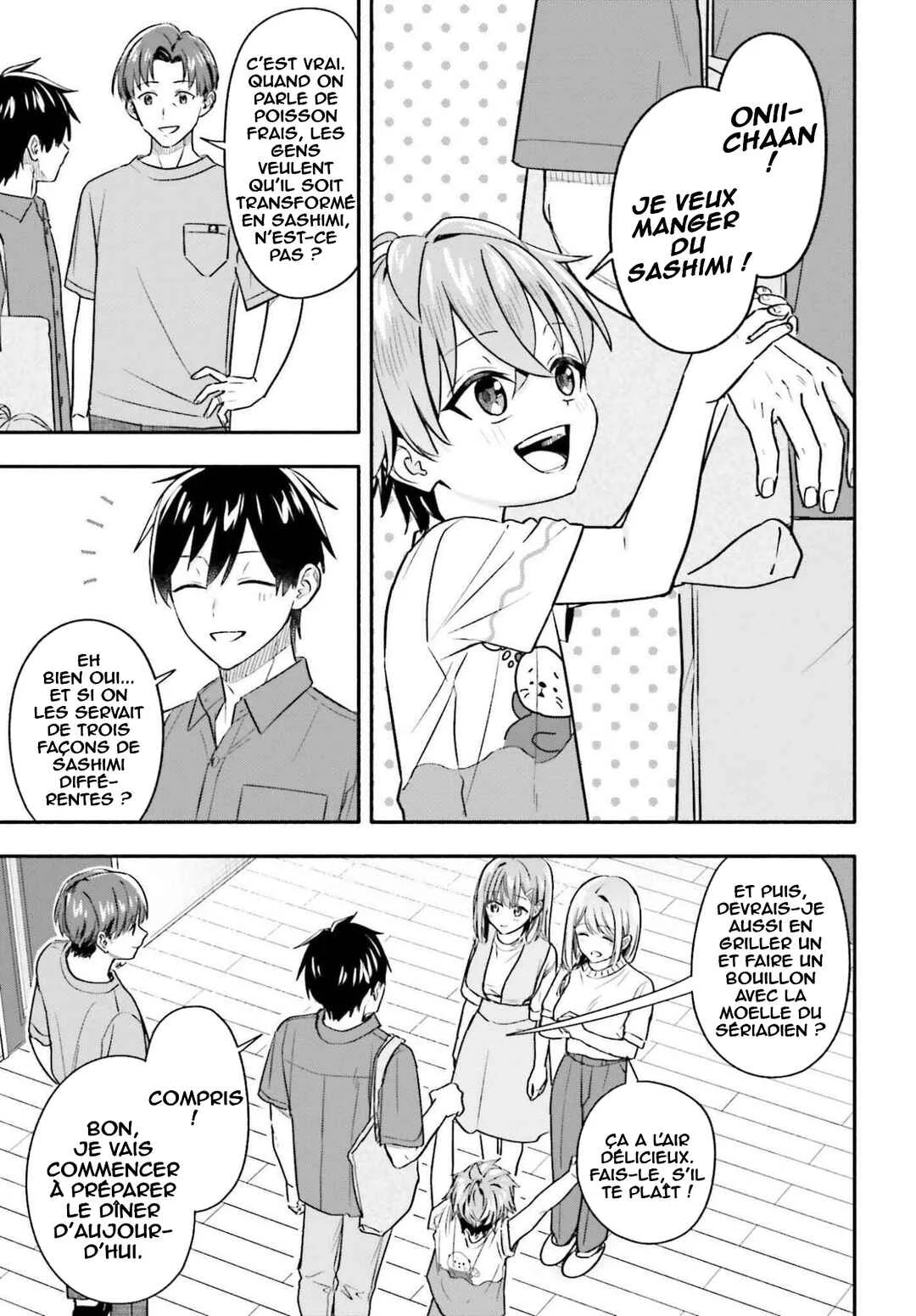 Kaji Daikou no Arubaito wo Hajimetara Gakuen Ichi no Bishoujo no Kazoku ni Kiniirarechaimashita. Chapitre 10 - Page 7