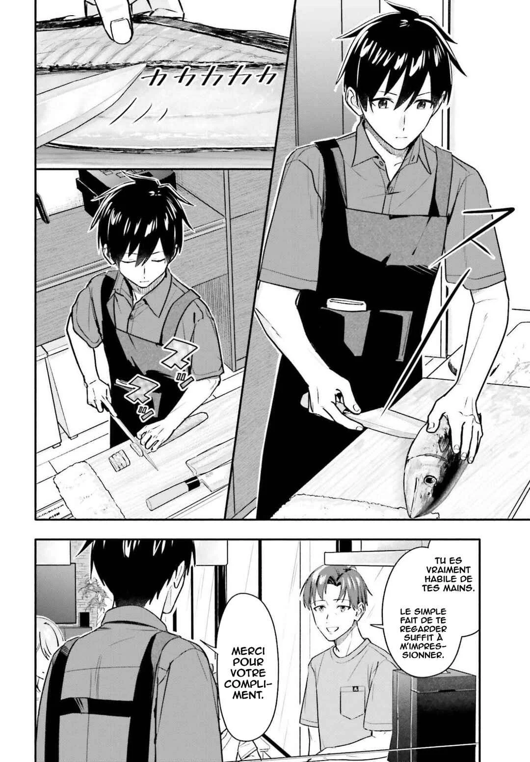 Kaji Daikou no Arubaito wo Hajimetara Gakuen Ichi no Bishoujo no Kazoku ni Kiniirarechaimashita. Chapitre 10 - Page 8