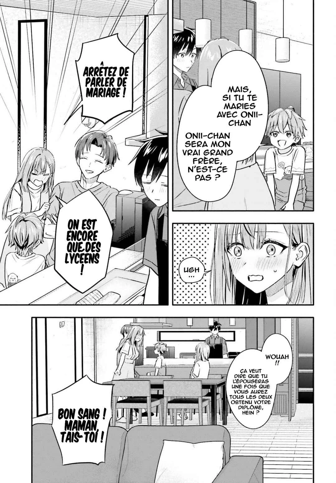 Kaji Daikou no Arubaito wo Hajimetara Gakuen Ichi no Bishoujo no Kazoku ni Kiniirarechaimashita. Chapitre 10 - Page 13