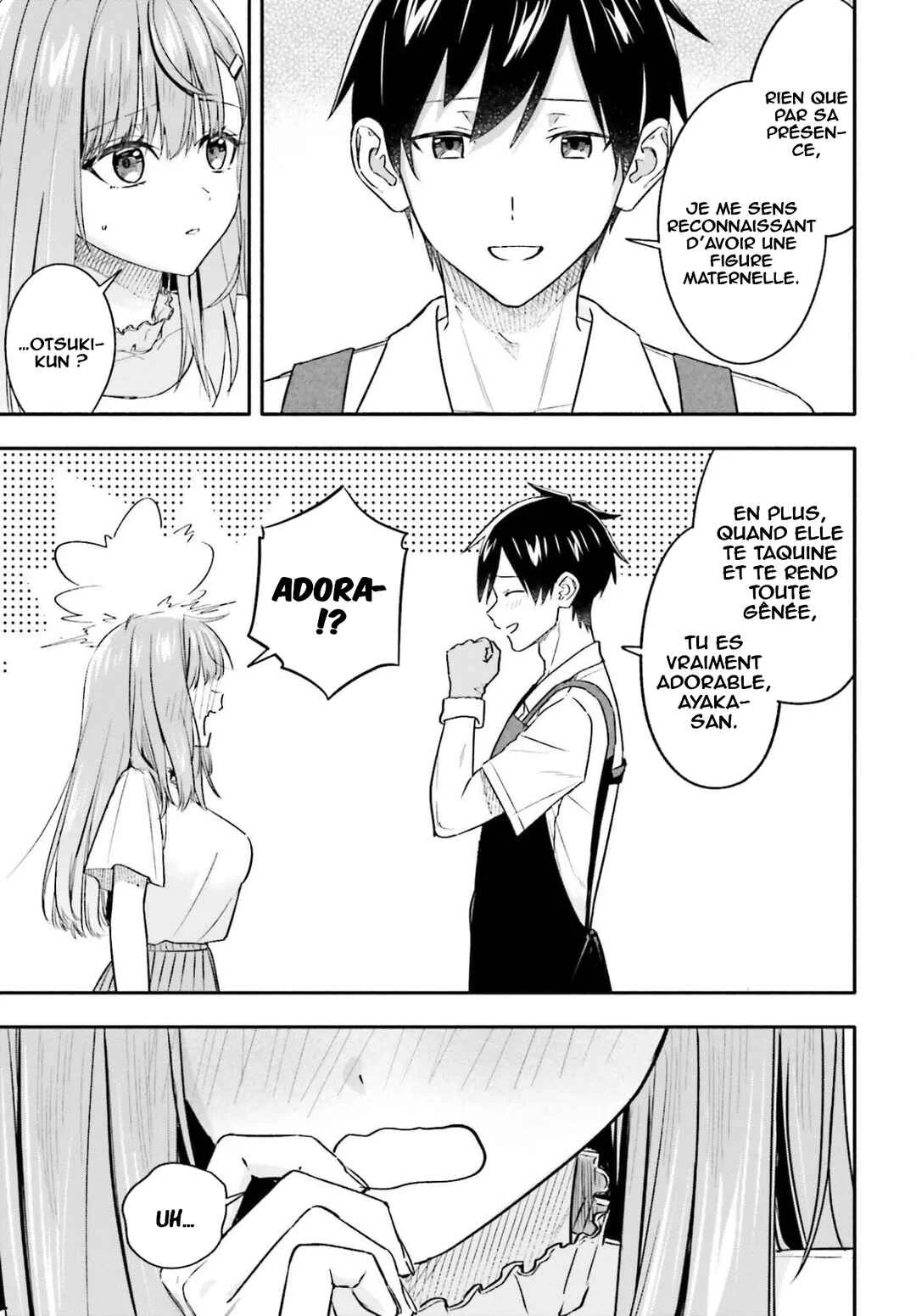 Kaji Daikou no Arubaito wo Hajimetara Gakuen Ichi no Bishoujo no Kazoku ni Kiniirarechaimashita. Chapitre 12 - Page 25
