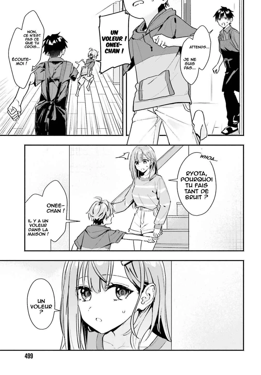 Kaji Daikou no Arubaito wo Hajimetara Gakuen Ichi no Bishoujo no Kazoku ni Kiniirarechaimashita. Chapitre 2 - Page 7