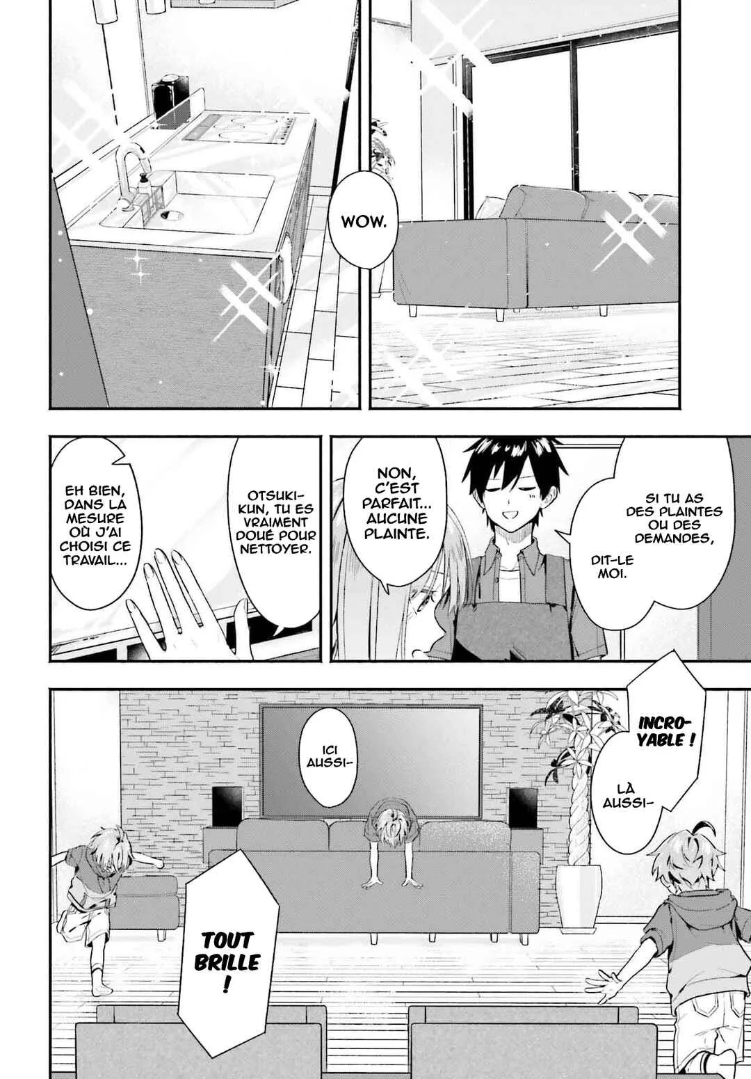 Kaji Daikou no Arubaito wo Hajimetara Gakuen Ichi no Bishoujo no Kazoku ni Kiniirarechaimashita. Chapitre 2 - Page 12