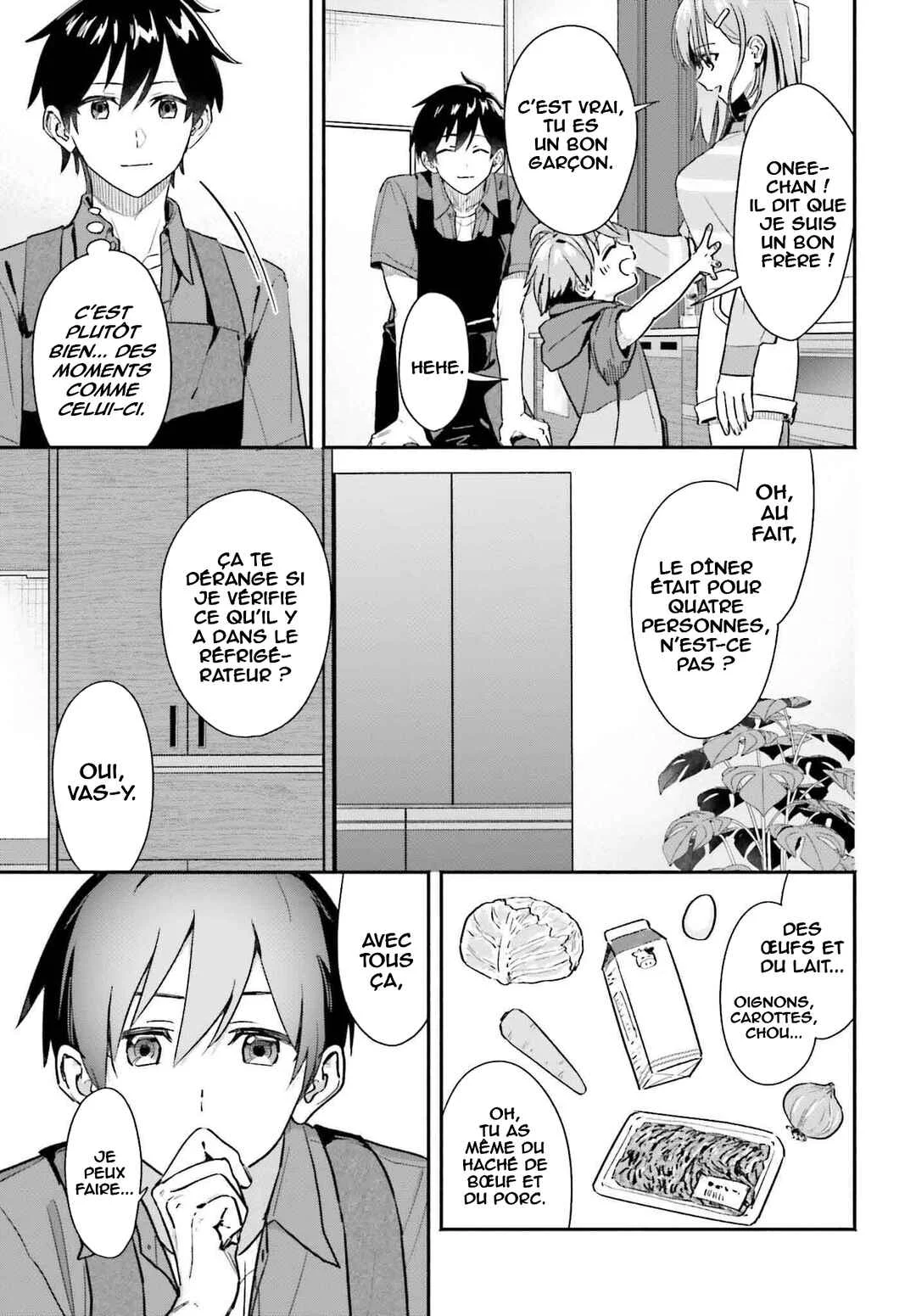 Kaji Daikou no Arubaito wo Hajimetara Gakuen Ichi no Bishoujo no Kazoku ni Kiniirarechaimashita. Chapitre 2 - Page 15