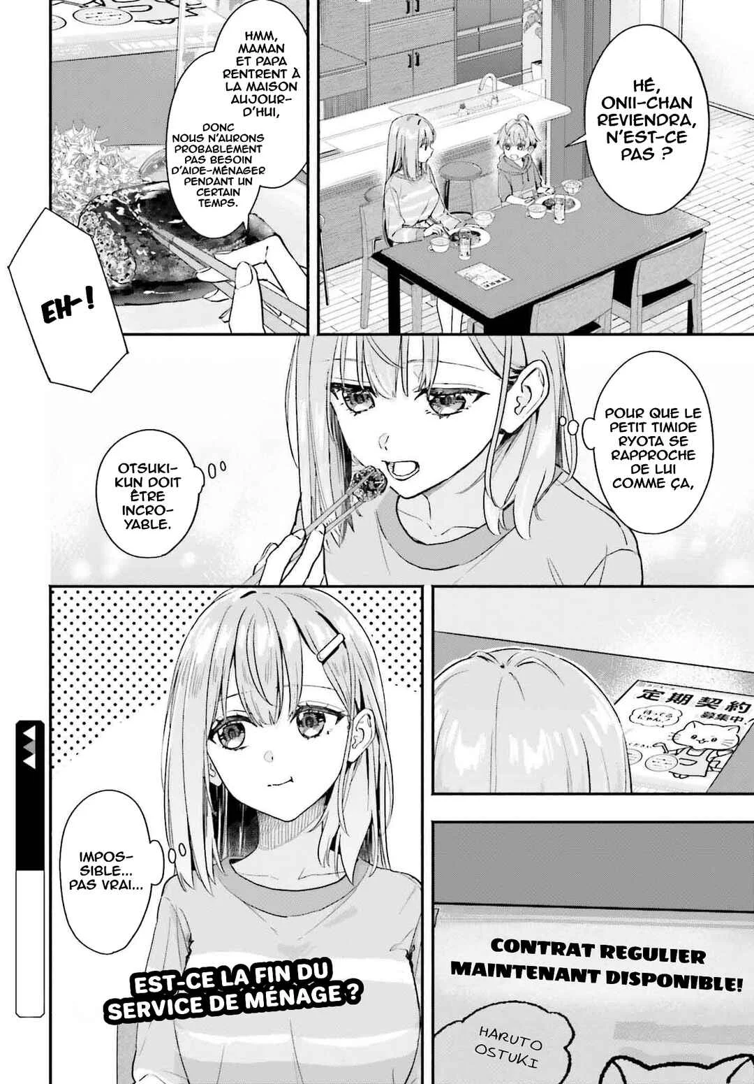 Kaji Daikou no Arubaito wo Hajimetara Gakuen Ichi no Bishoujo no Kazoku ni Kiniirarechaimashita. Chapitre 2 - Page 24