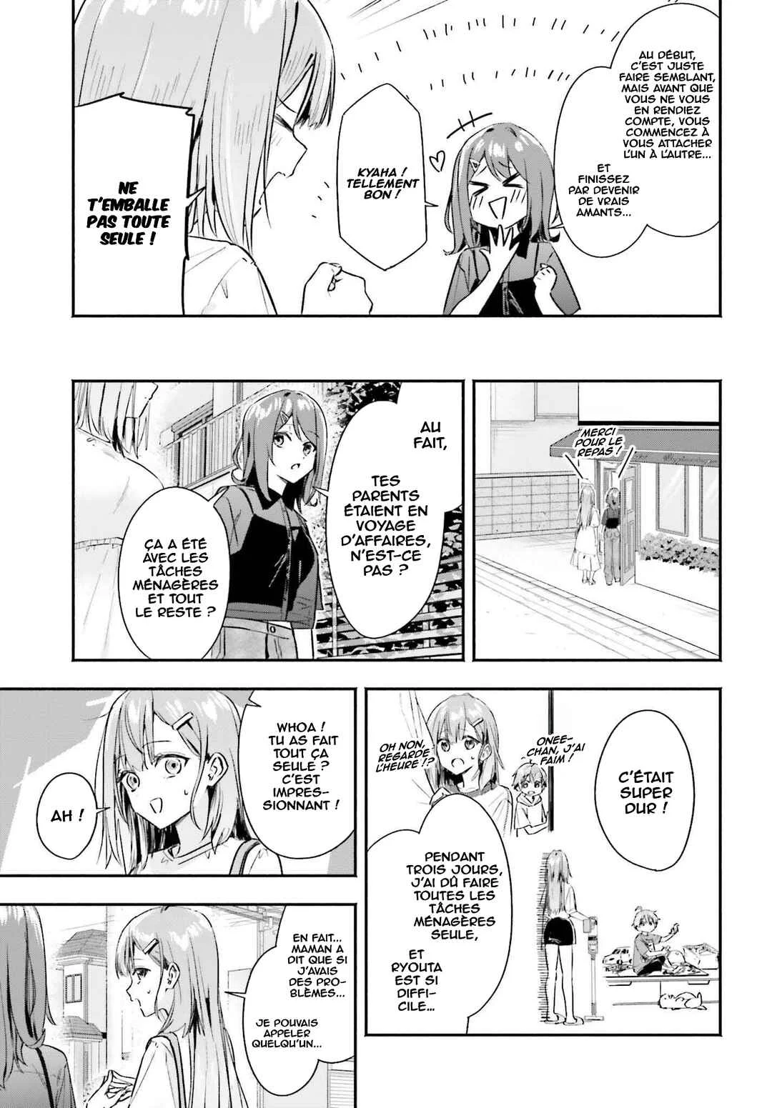 Kaji Daikou no Arubaito wo Hajimetara Gakuen Ichi no Bishoujo no Kazoku ni Kiniirarechaimashita. Chapitre 3 - Page 4