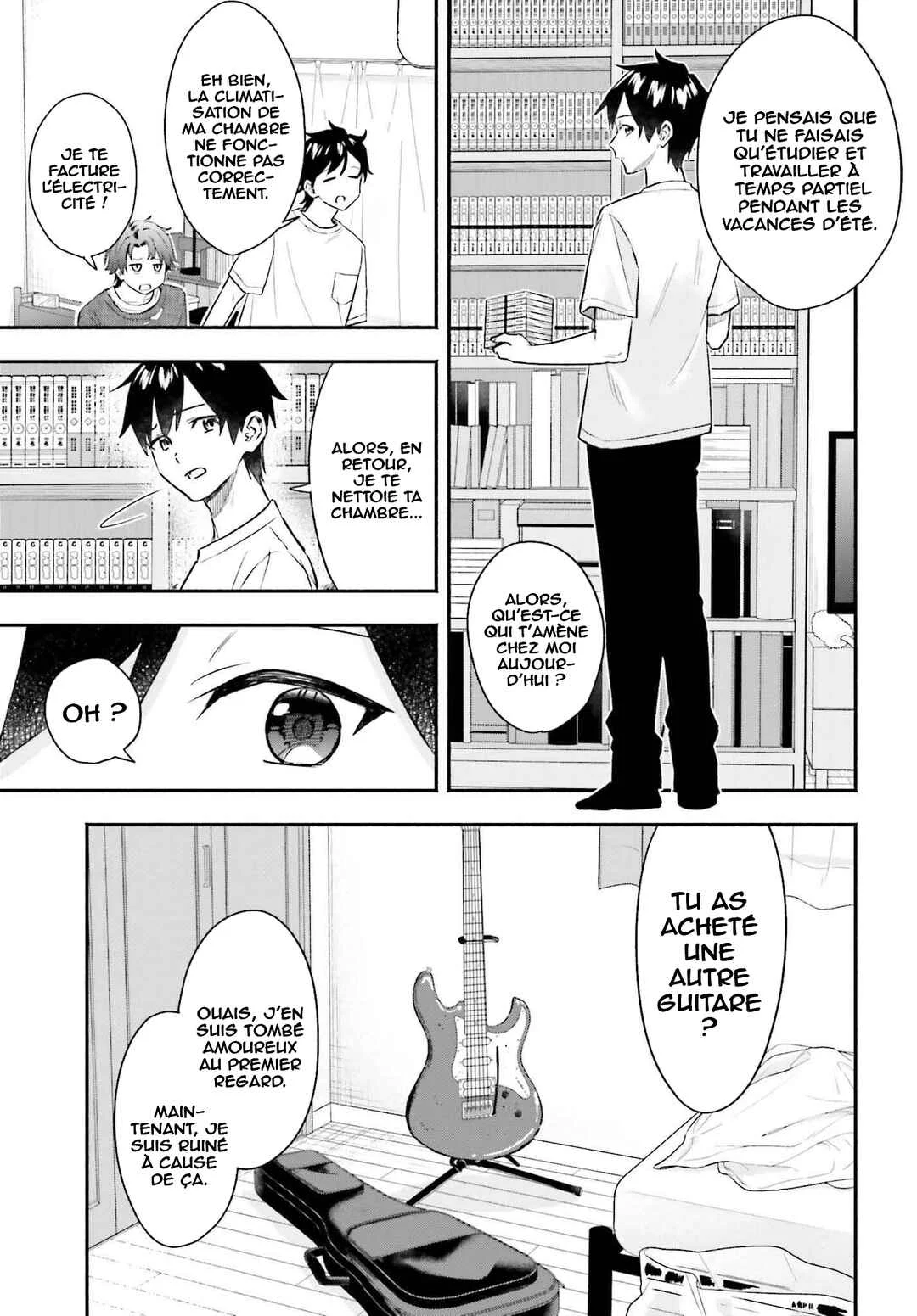 Kaji Daikou no Arubaito wo Hajimetara Gakuen Ichi no Bishoujo no Kazoku ni Kiniirarechaimashita. Chapitre 3 - Page 8