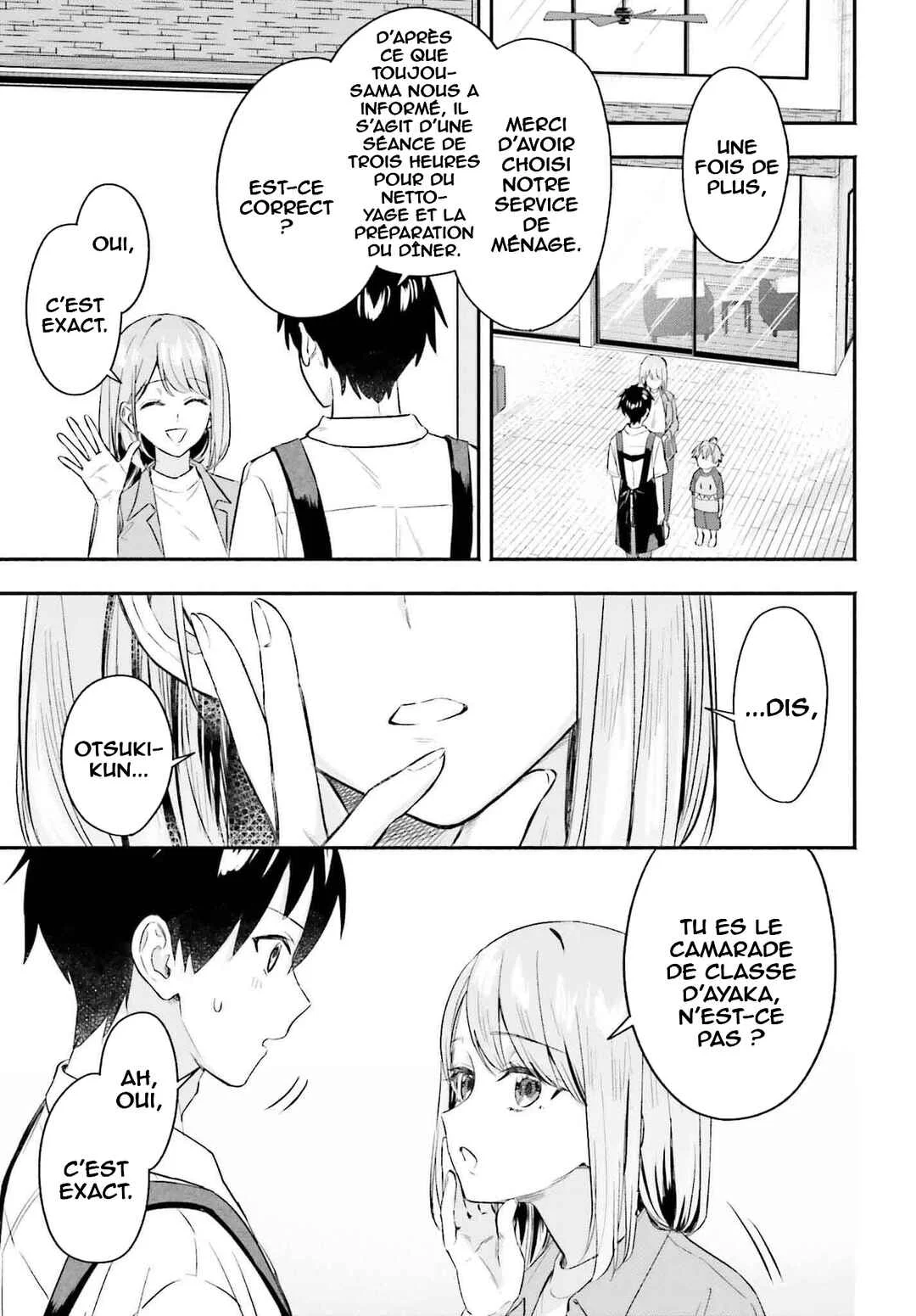 Kaji Daikou no Arubaito wo Hajimetara Gakuen Ichi no Bishoujo no Kazoku ni Kiniirarechaimashita. Chapitre 4 - Page 5