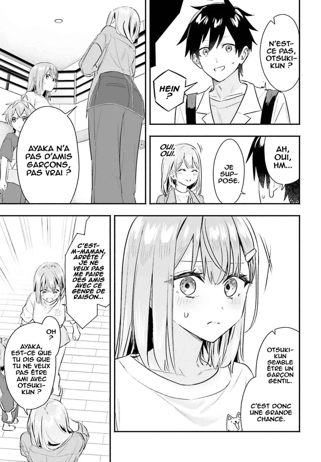 Kaji Daikou no Arubaito wo Hajimetara Gakuen Ichi no Bishoujo no Kazoku ni Kiniirarechaimashita. Chapitre 4 - Page 9