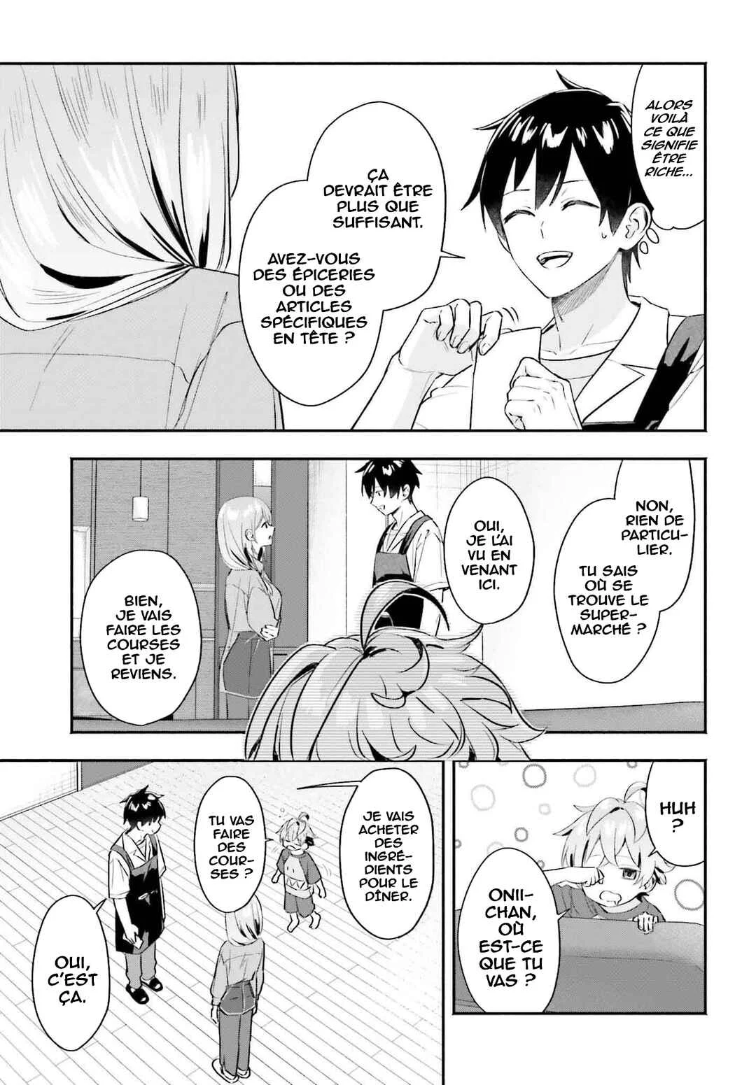 Kaji Daikou no Arubaito wo Hajimetara Gakuen Ichi no Bishoujo no Kazoku ni Kiniirarechaimashita. Chapitre 4 - Page 19