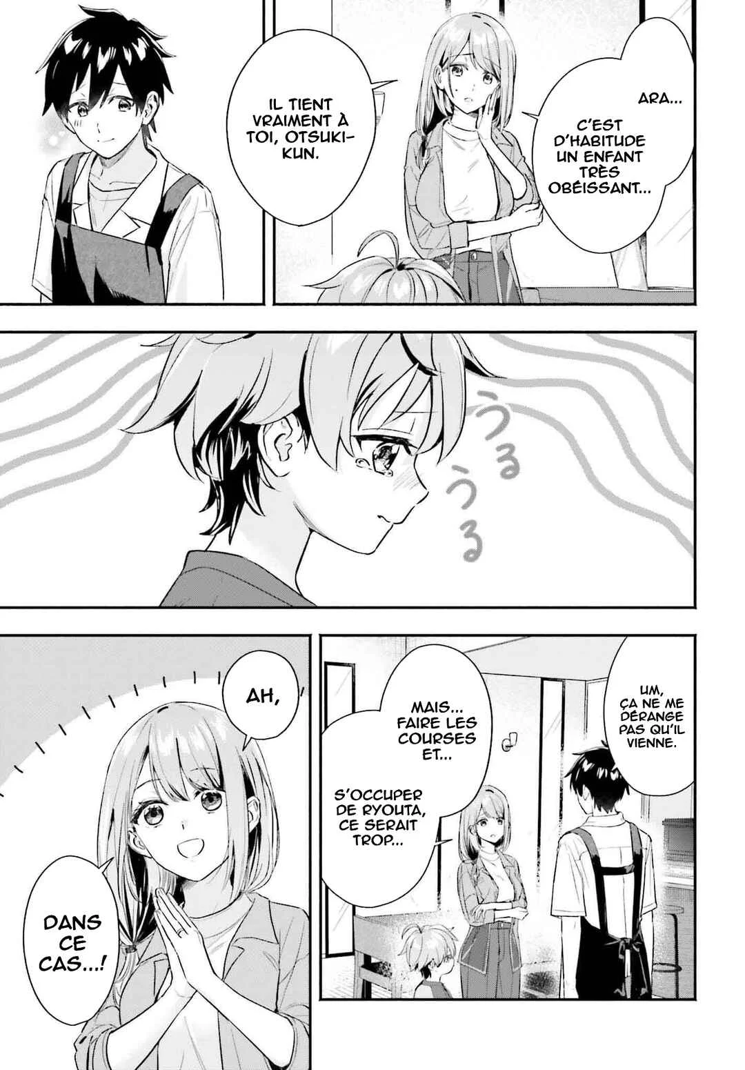 Kaji Daikou no Arubaito wo Hajimetara Gakuen Ichi no Bishoujo no Kazoku ni Kiniirarechaimashita. Chapitre 4 - Page 21