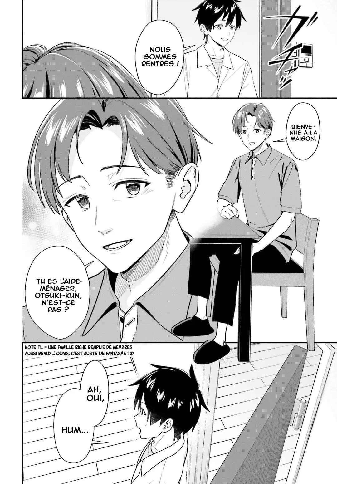 Kaji Daikou no Arubaito wo Hajimetara Gakuen Ichi no Bishoujo no Kazoku ni Kiniirarechaimashita. Chapitre 5 - Page 14