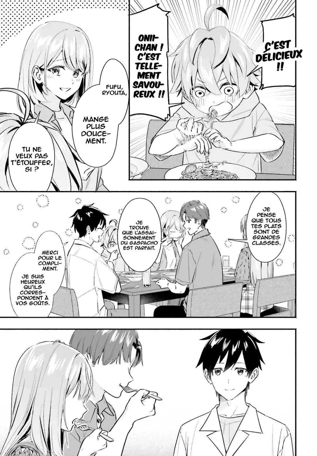 Kaji Daikou no Arubaito wo Hajimetara Gakuen Ichi no Bishoujo no Kazoku ni Kiniirarechaimashita. Chapitre 5 - Page 25