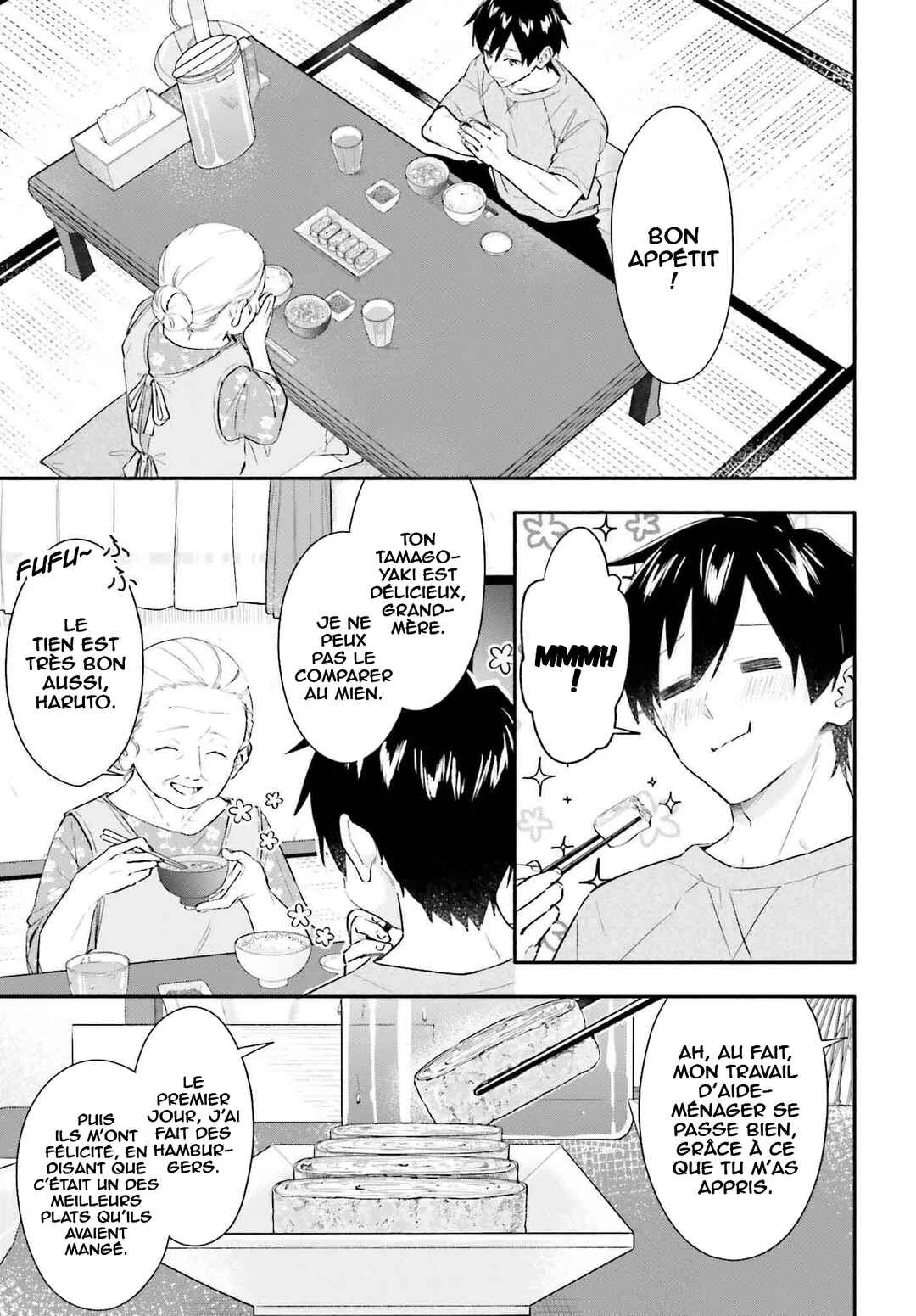 Kaji Daikou no Arubaito wo Hajimetara Gakuen Ichi no Bishoujo no Kazoku ni Kiniirarechaimashita. Chapitre 6 - Page 3