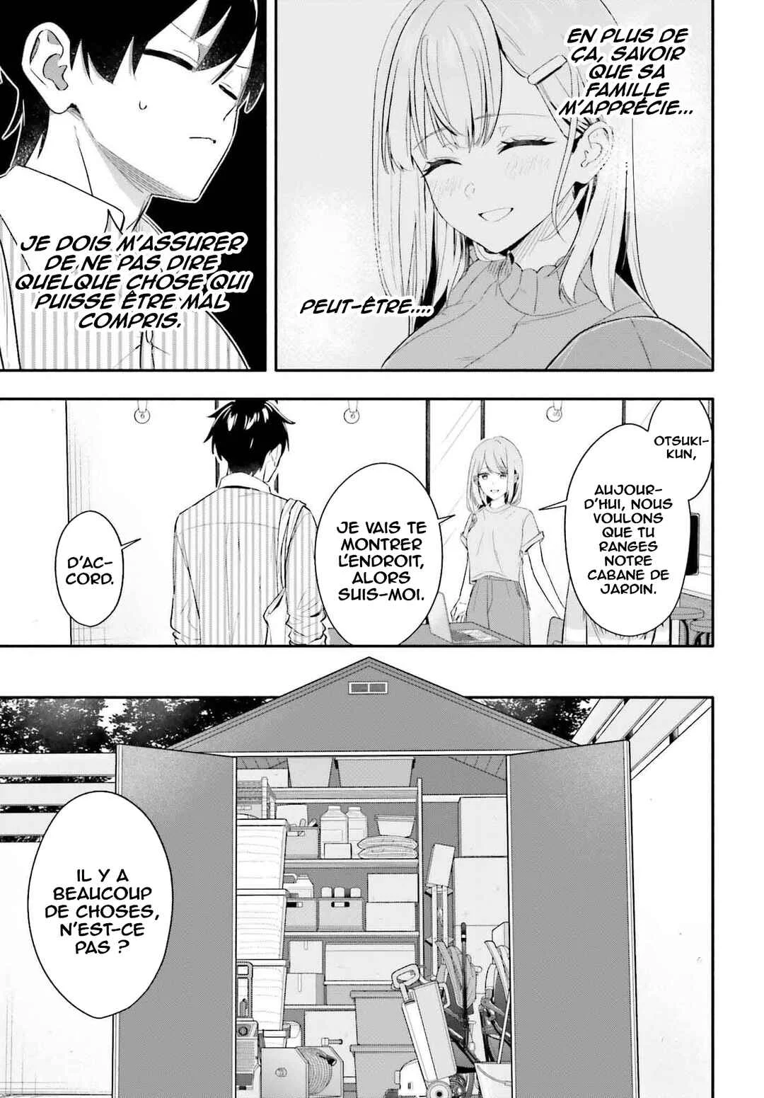 Kaji Daikou no Arubaito wo Hajimetara Gakuen Ichi no Bishoujo no Kazoku ni Kiniirarechaimashita. Chapitre 6 - Page 25