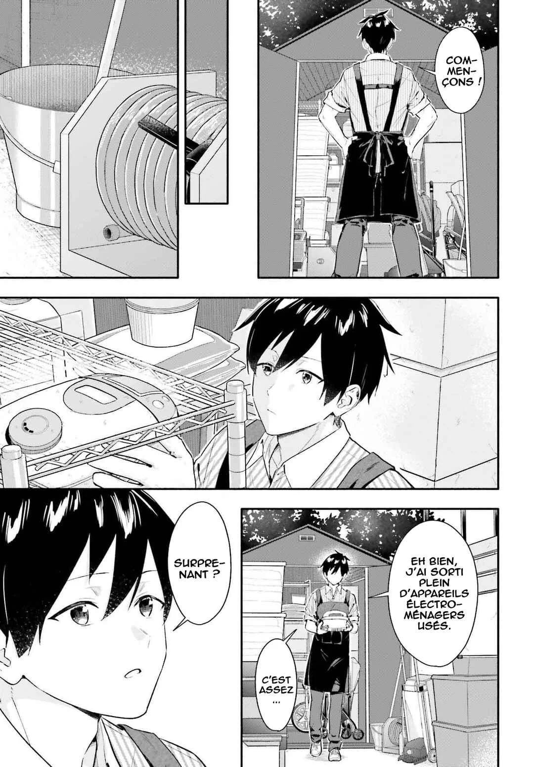 Kaji Daikou no Arubaito wo Hajimetara Gakuen Ichi no Bishoujo no Kazoku ni Kiniirarechaimashita. Chapitre 6 - Page 27