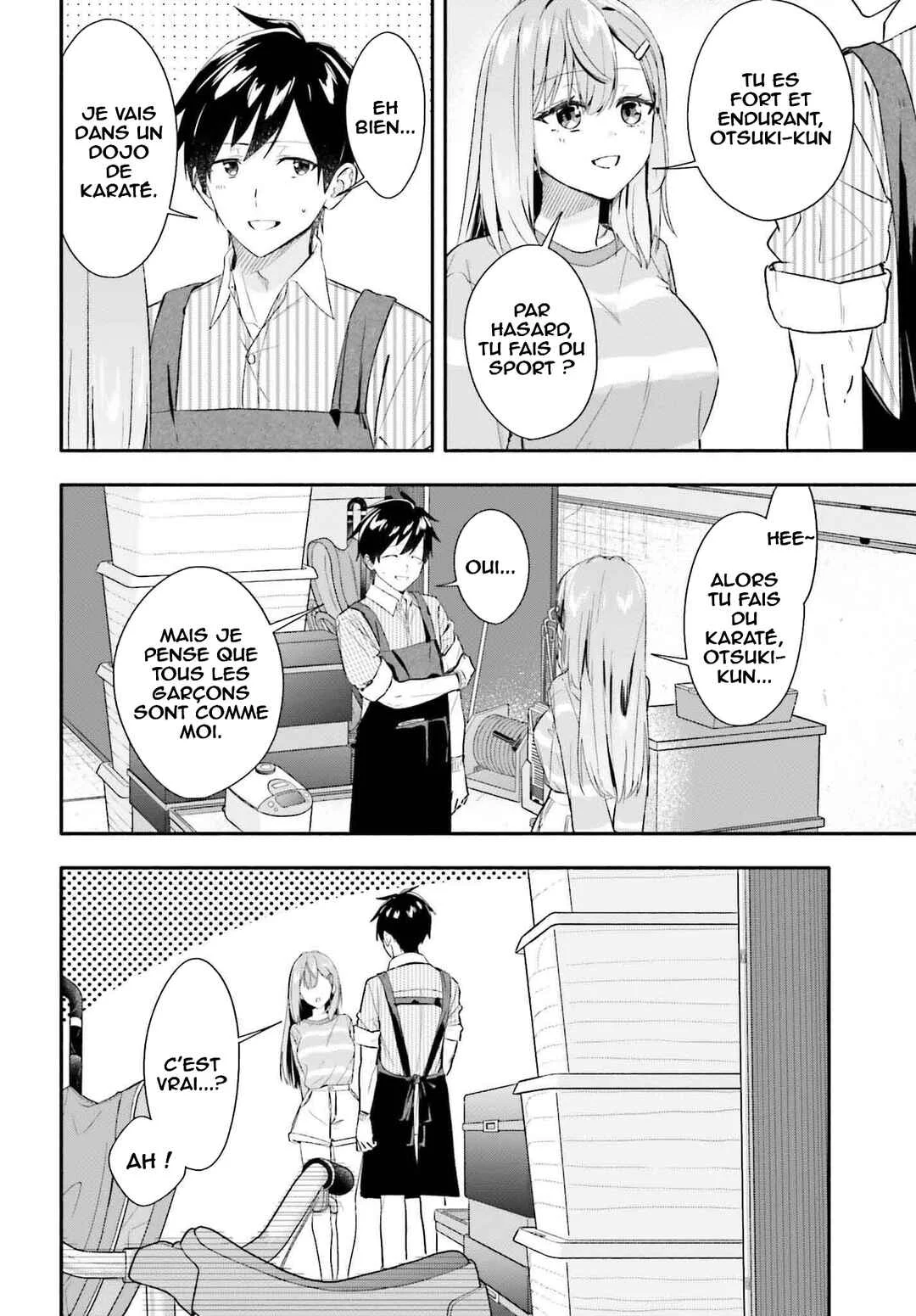 Kaji Daikou no Arubaito wo Hajimetara Gakuen Ichi no Bishoujo no Kazoku ni Kiniirarechaimashita. Chapitre 6 - Page 30