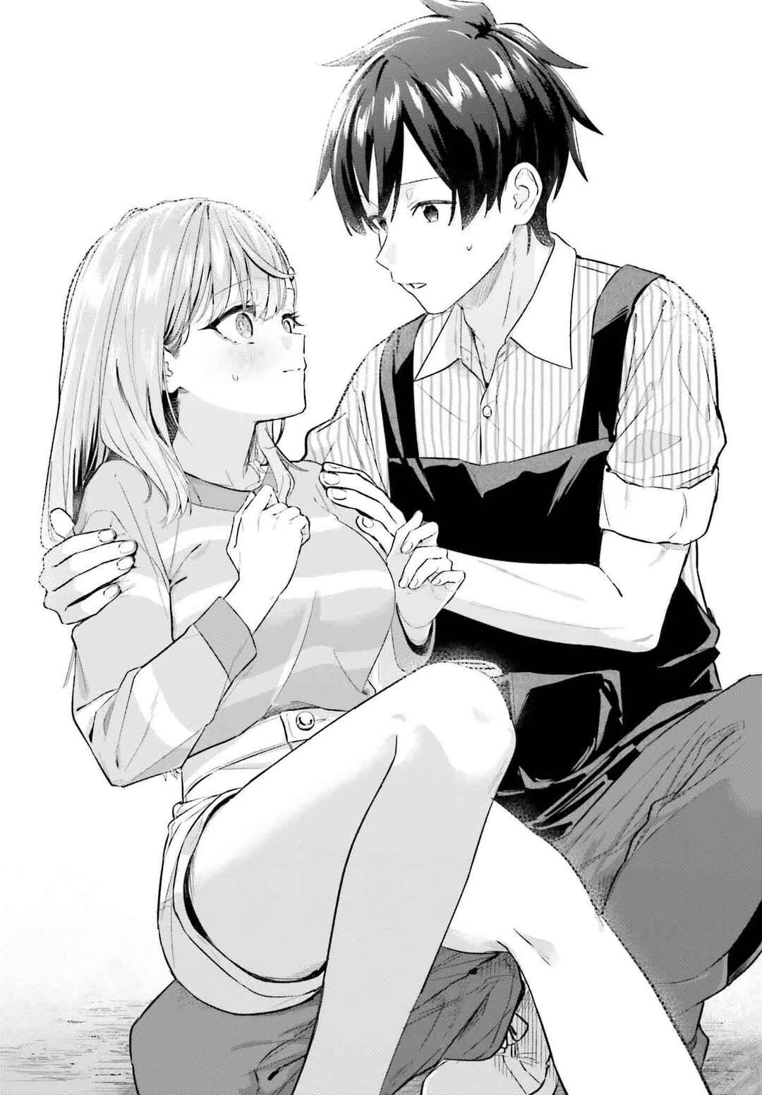 Kaji Daikou no Arubaito wo Hajimetara Gakuen Ichi no Bishoujo no Kazoku ni Kiniirarechaimashita. Chapitre 6 - Page 36