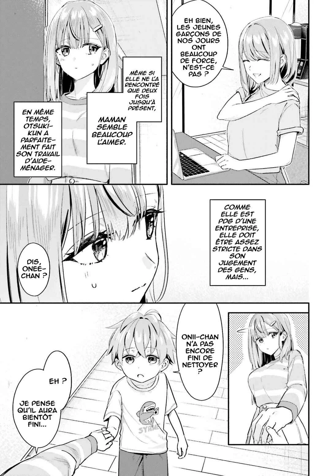 Kaji Daikou no Arubaito wo Hajimetara Gakuen Ichi no Bishoujo no Kazoku ni Kiniirarechaimashita. Chapitre 7 - Page 7