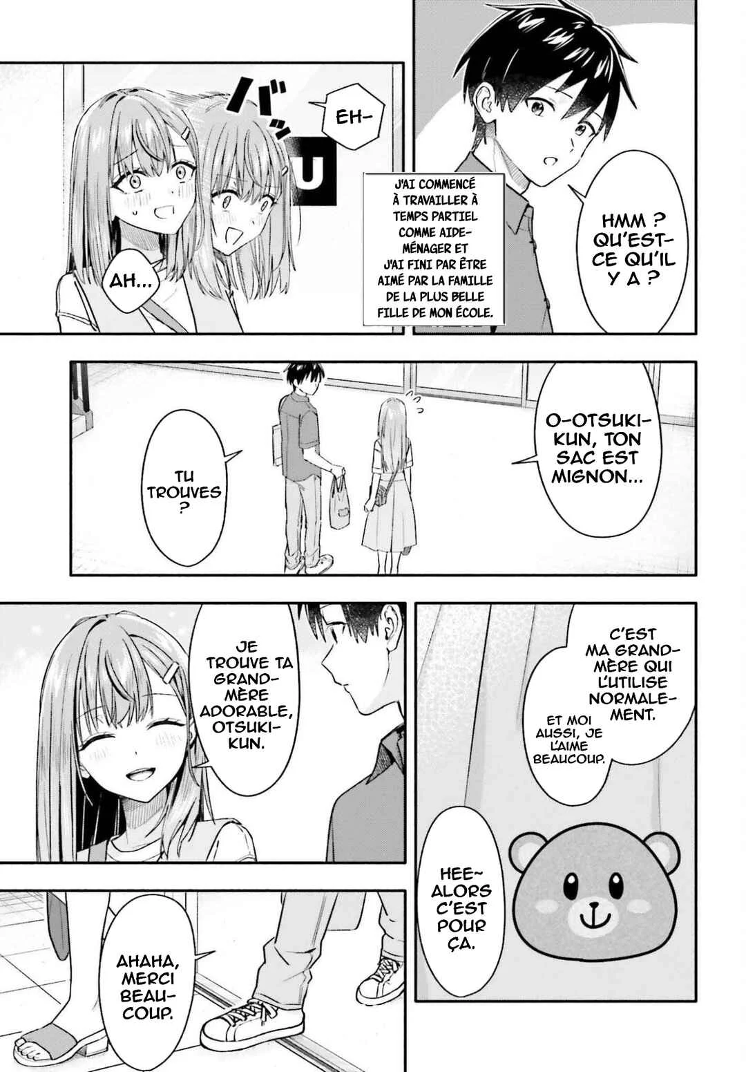 Kaji Daikou no Arubaito wo Hajimetara Gakuen Ichi no Bishoujo no Kazoku ni Kiniirarechaimashita. Chapitre 9 - Page 15