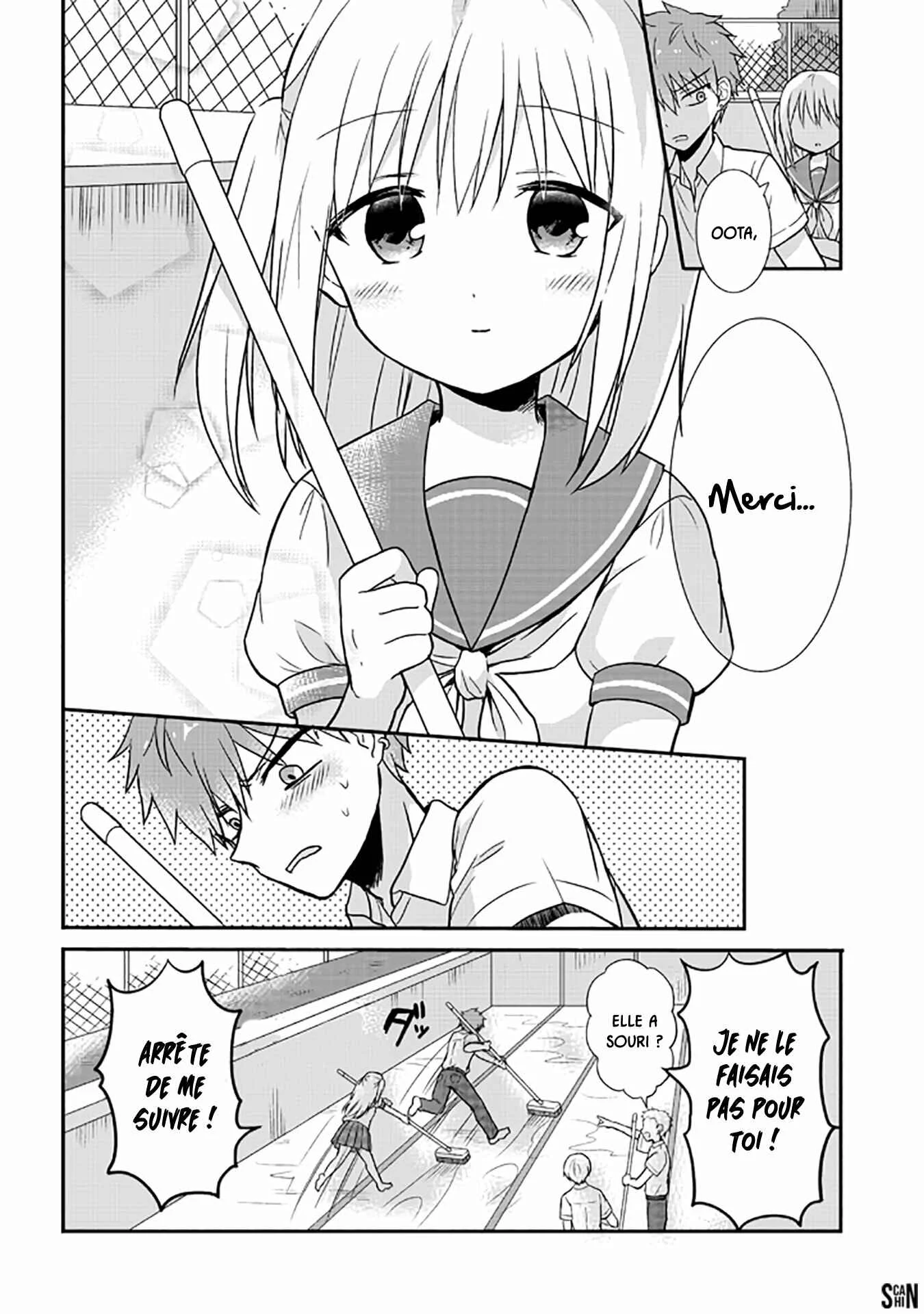 Kao ni Denai Kashiwada-san to Kao ni Deru Oota-kun Chapitre 2: Le quotidien de Kashiwada - Page 8