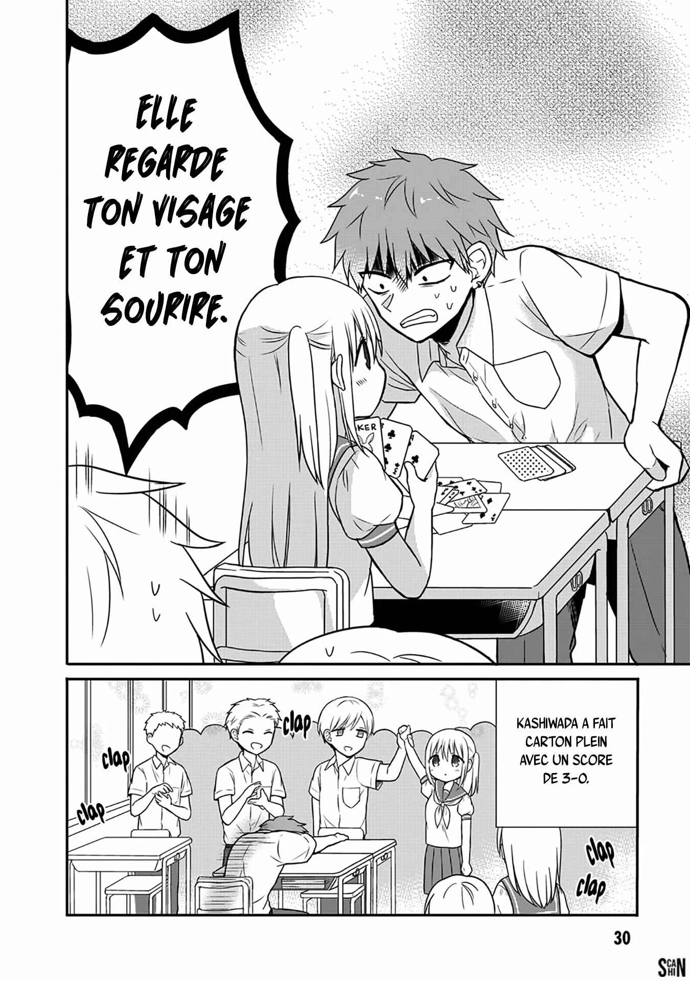 Kao ni Denai Kashiwada-san to Kao ni Deru Oota-kun Chapitre 3: Kashiwada, Oota et le Pouilleux - Page 6
