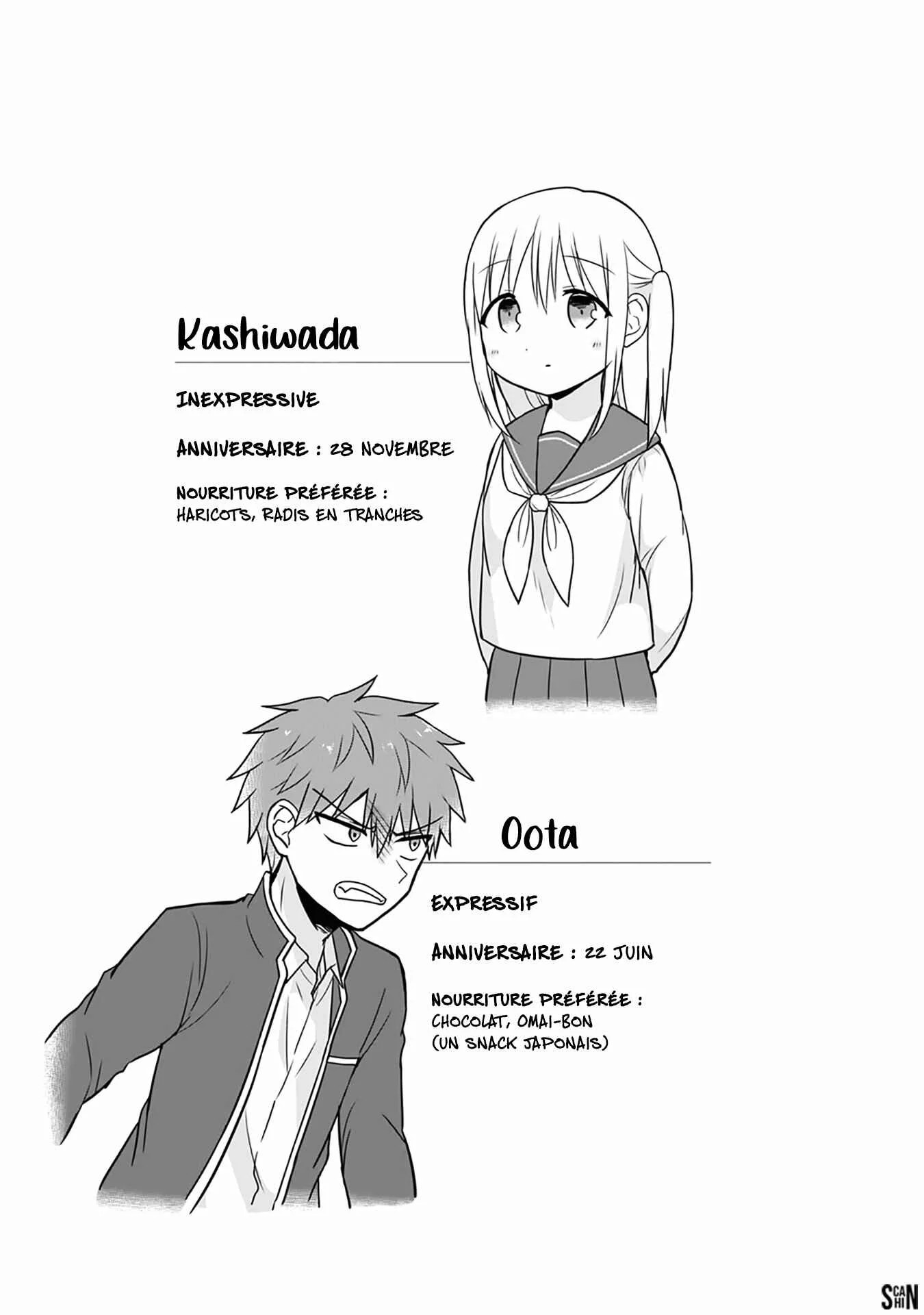 Kao ni Denai Kashiwada-san to Kao ni Deru Oota-kun Chapitre 5: Le secret de Tabuchi - Page 11