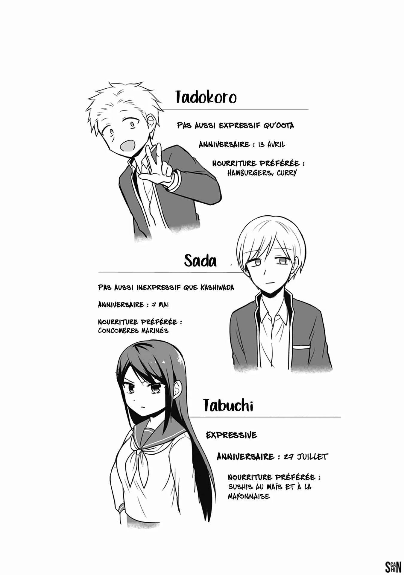 Kao ni Denai Kashiwada-san to Kao ni Deru Oota-kun Chapitre 5: Le secret de Tabuchi - Page 12