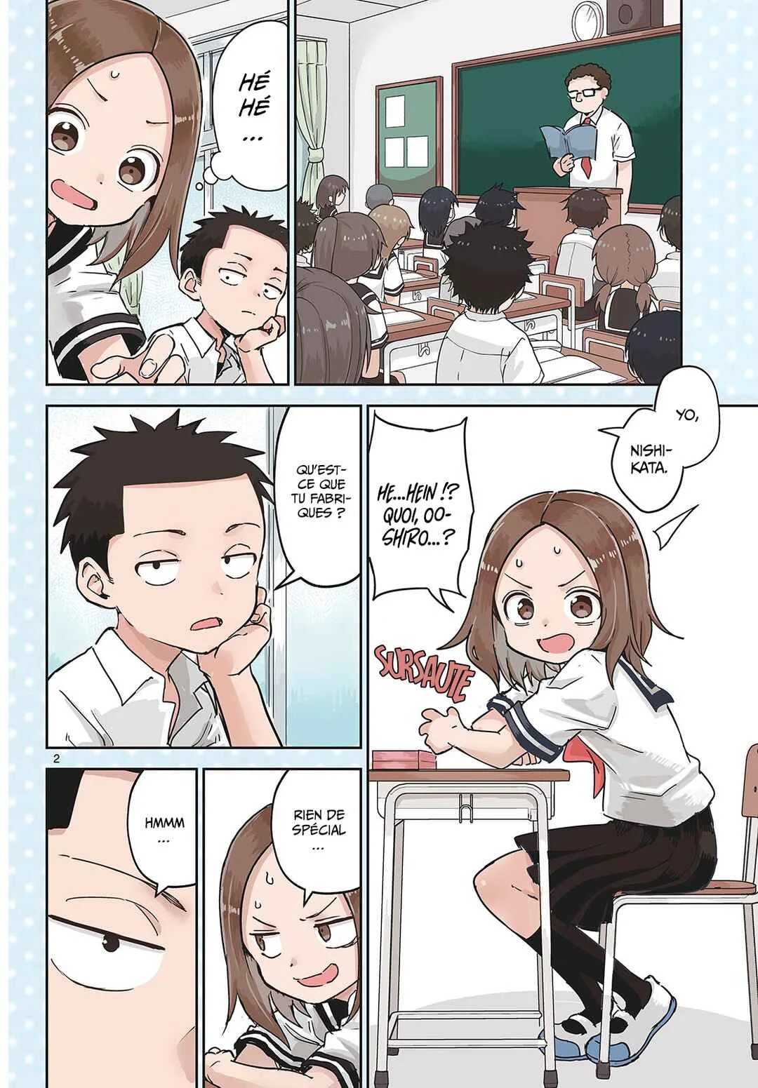 Karakai Jouzu (?) no Nishikata-san Chapitre 1: Le Commencement - Page 2
