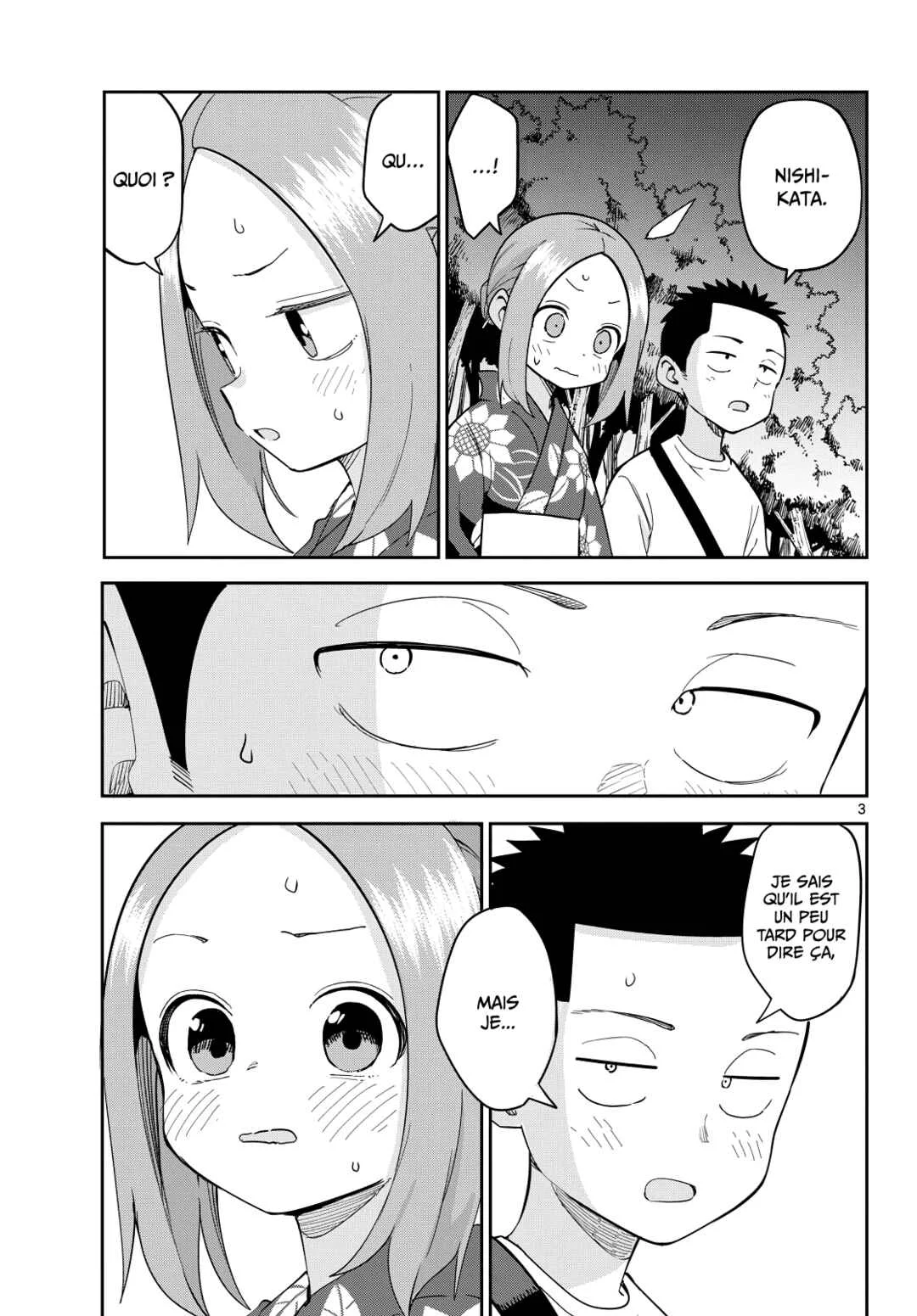 Karakai Jouzu (?) no Nishikata-san Chapitre 10: En ce jour, et dès maintenant - Page 3