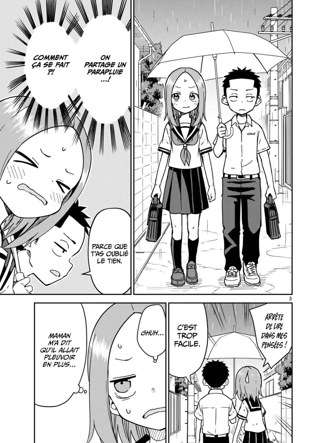 Karakai Jouzu (?) no Nishikata-san Chapitre 3: Partager un parapluie - Page 3