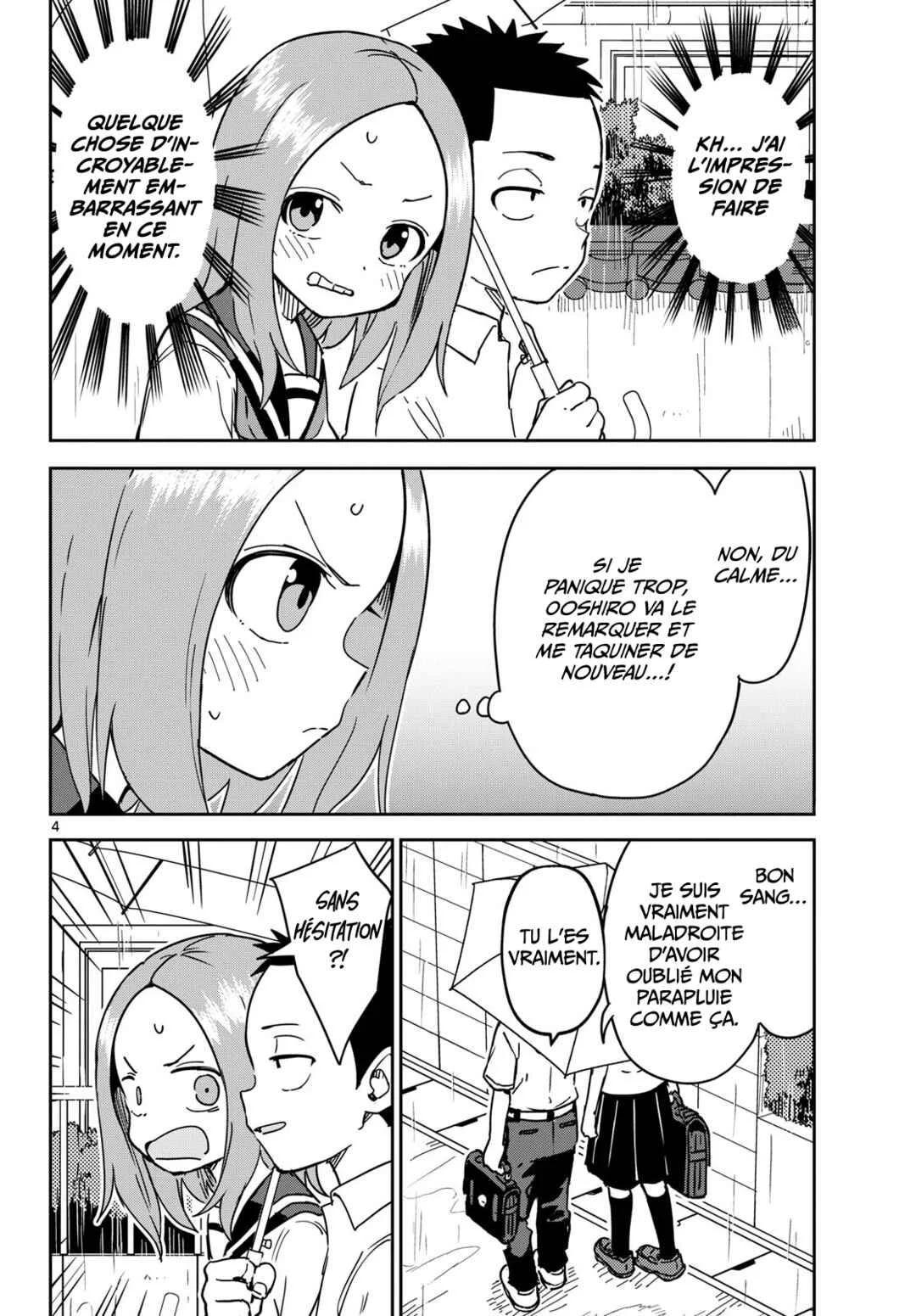 Karakai Jouzu (?) no Nishikata-san Chapitre 3: Partager un parapluie - Page 4