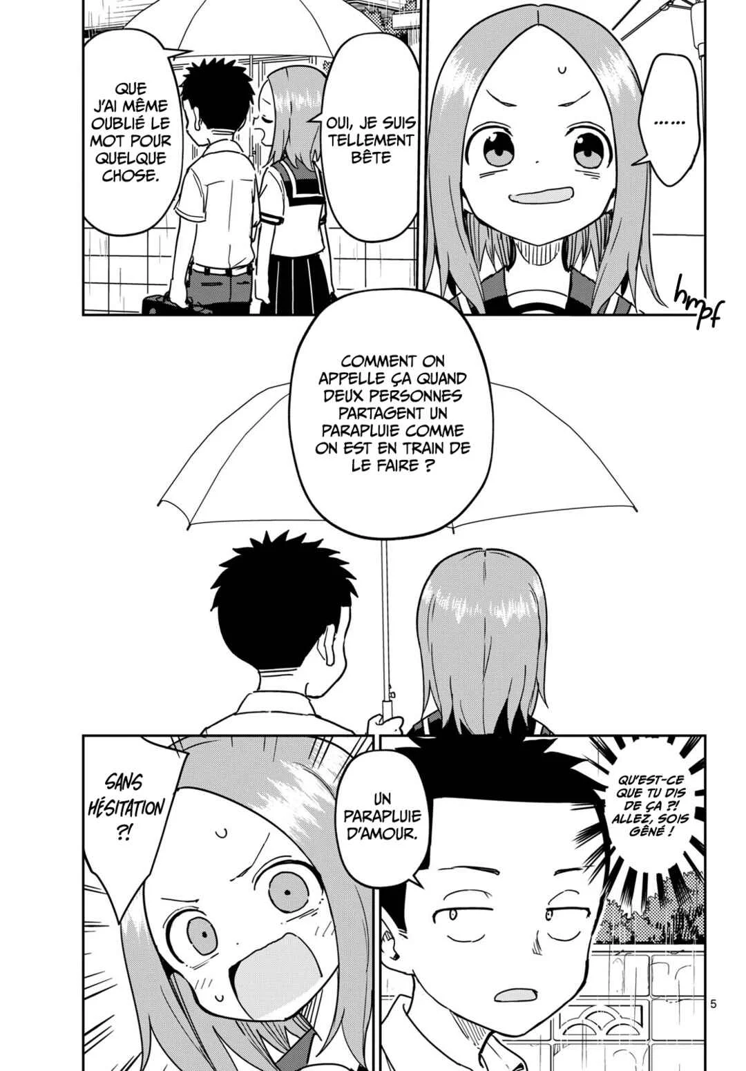 Karakai Jouzu (?) no Nishikata-san Chapitre 3: Partager un parapluie - Page 5